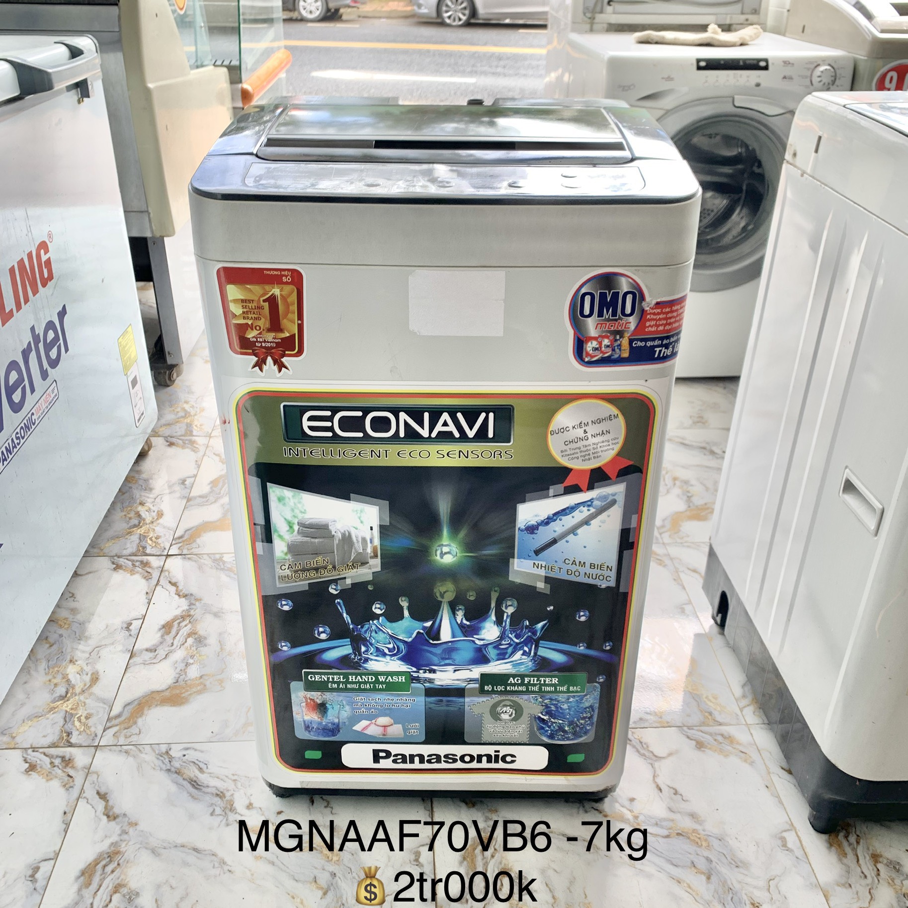 Máy giặt Panasonic 7kg