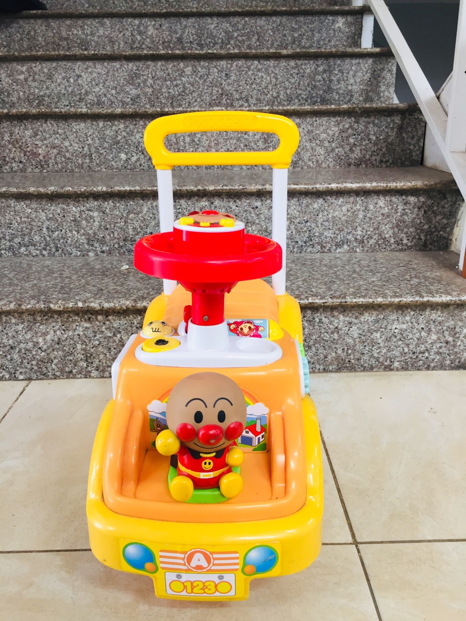 Xe chòi chân 2in1 Anpanman