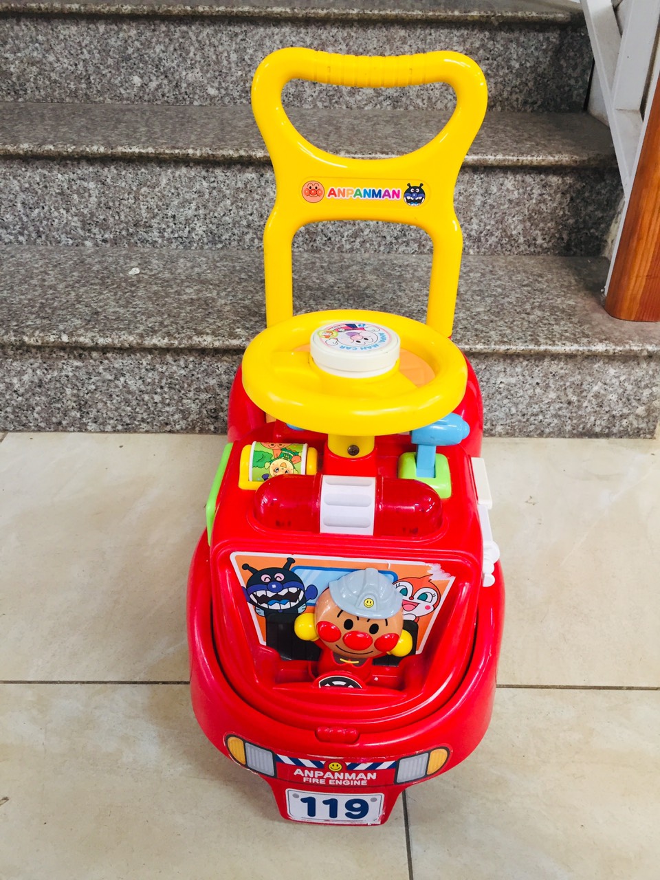 Xe chòi chân 2in1 Anpanman