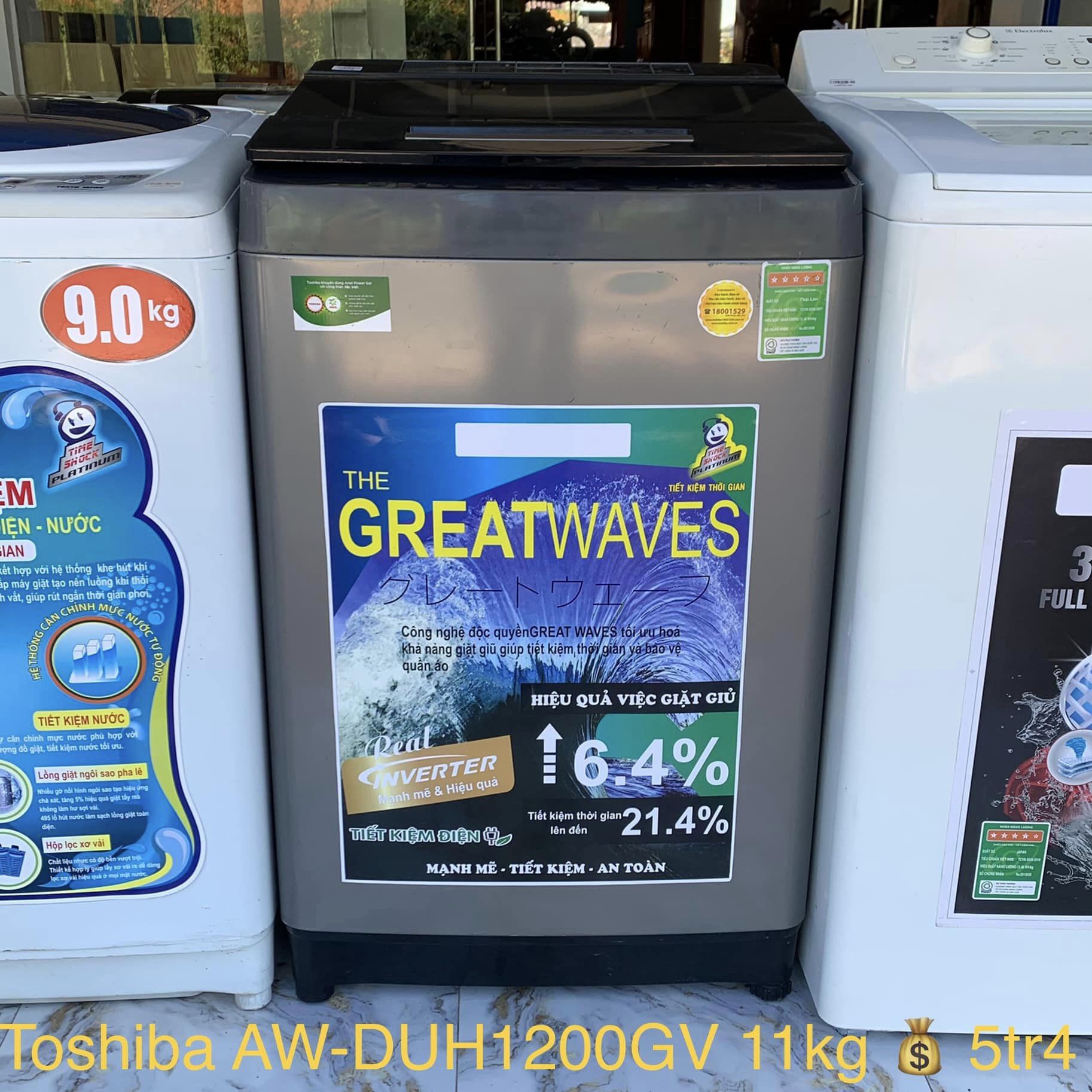 Máy giặt Toshiba 11kg AW-DUH1200GV