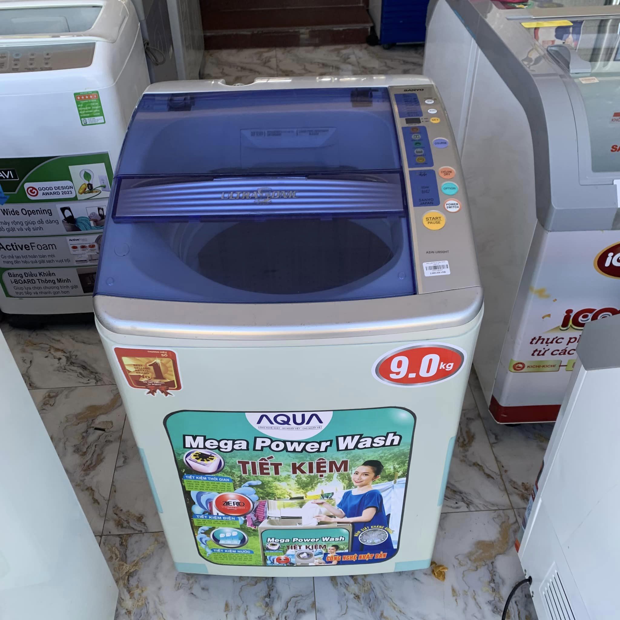 Máy giặt Sanyo 9kg ASW-U850HT