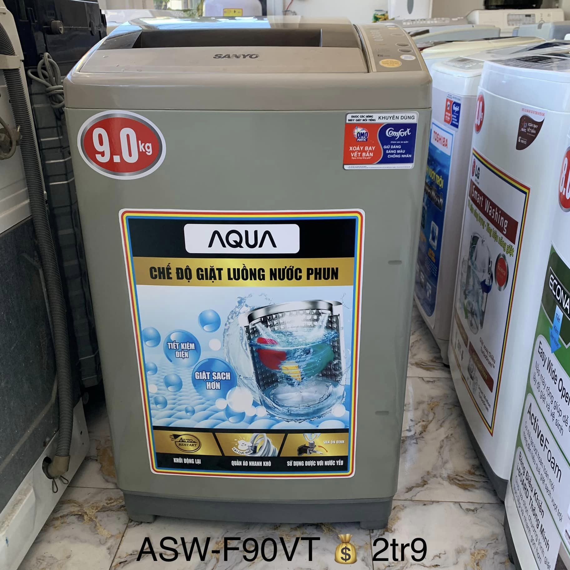 Máy giặt Sanyo ASW-F90VT