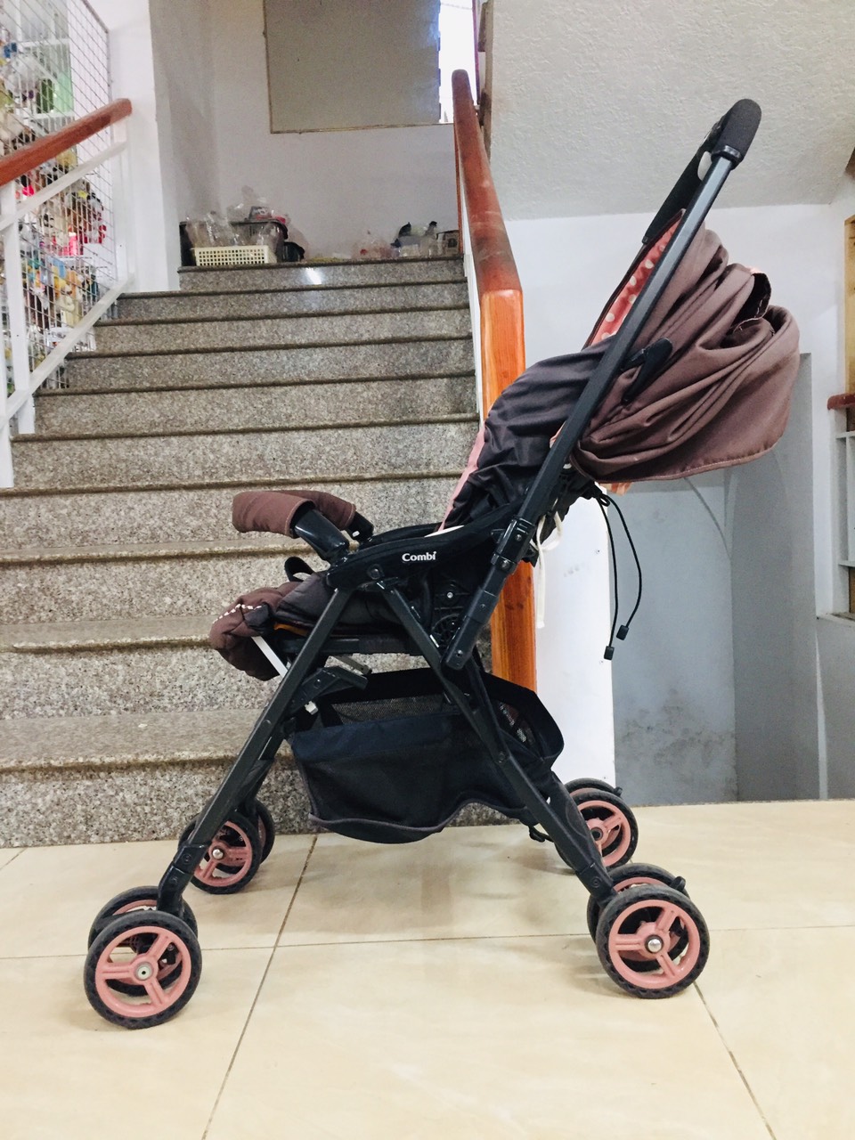 XE ĐẨY EM BÉ 2 CHIỀU 3 TƯ THẾ COMBI