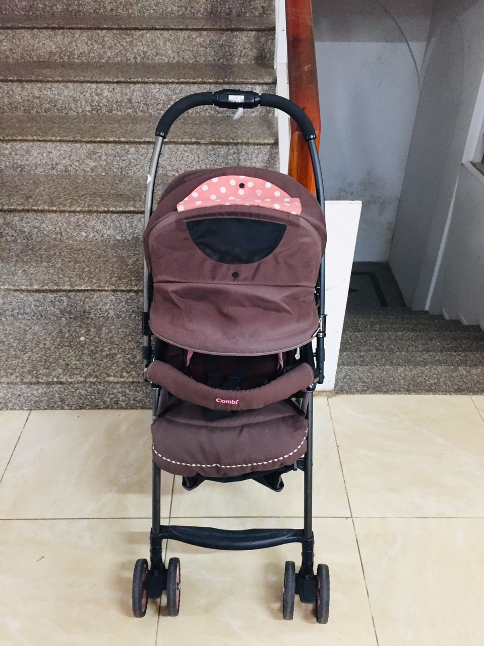 XE ĐẨY EM BÉ 2 CHIỀU 3 TƯ THẾ COMBI