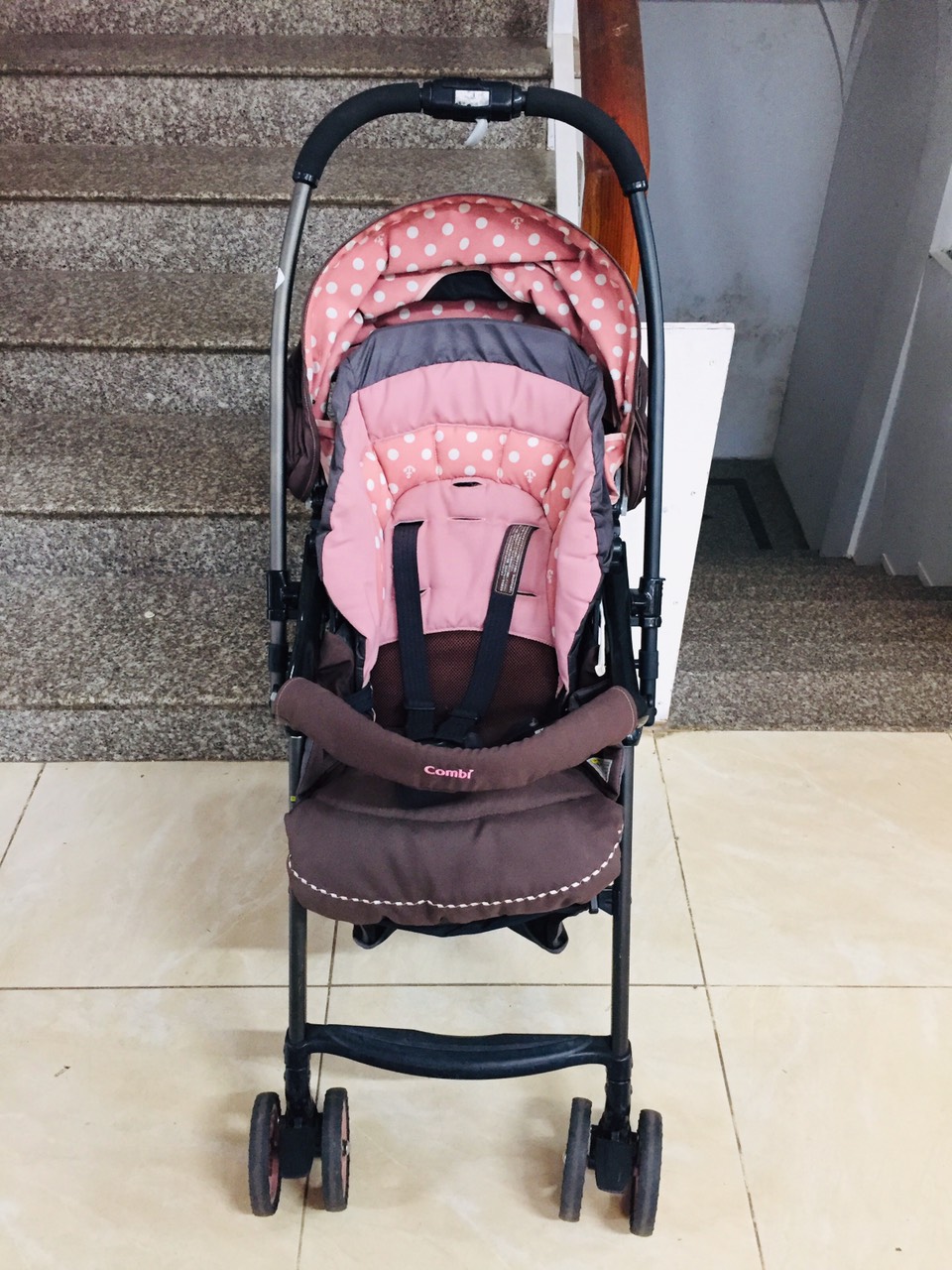 XE ĐẨY EM BÉ 2 CHIỀU 3 TƯ THẾ COMBI