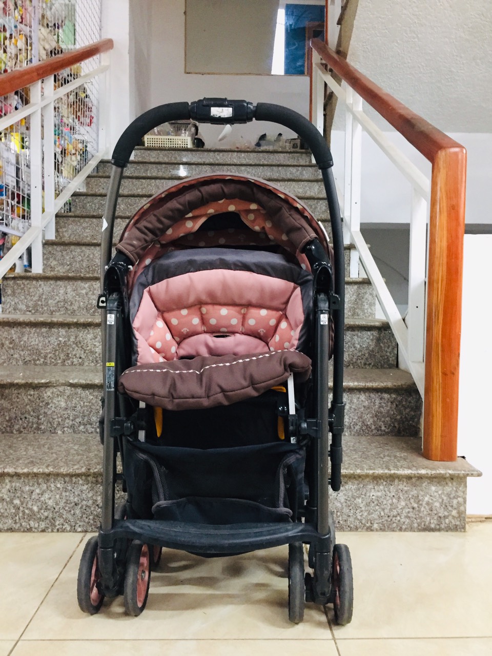 XE ĐẨY EM BÉ 2 CHIỀU 3 TƯ THẾ COMBI