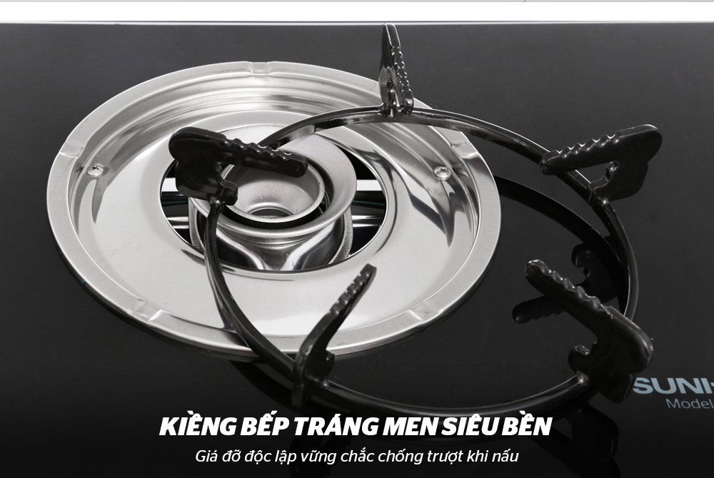 Bếp ga dương kính sunhouse SHB3326MT