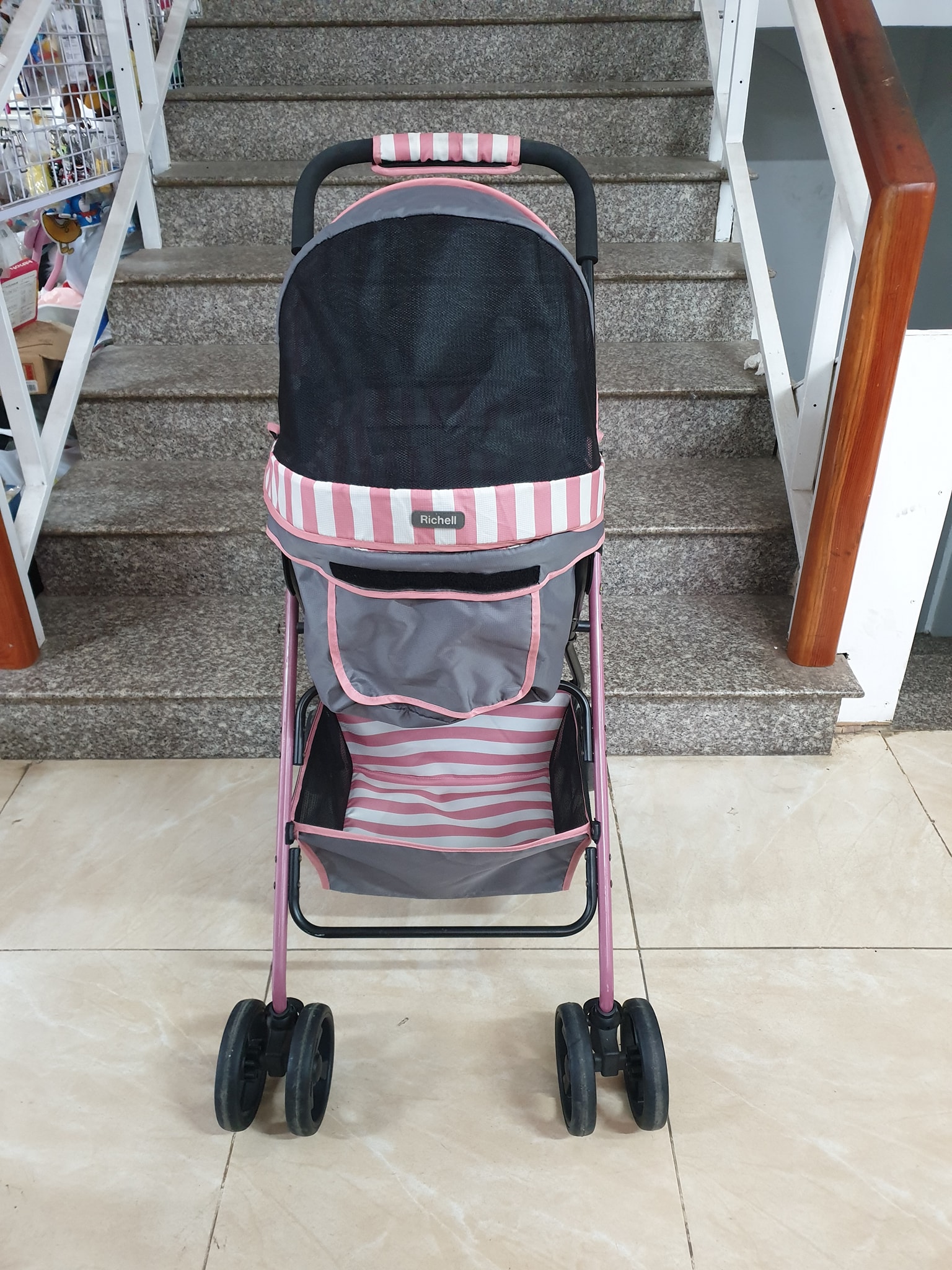 🍀🍀🍀XE ĐẨY THÚ CƯNG THƯƠNG HIỆU RICHELL. New 98%