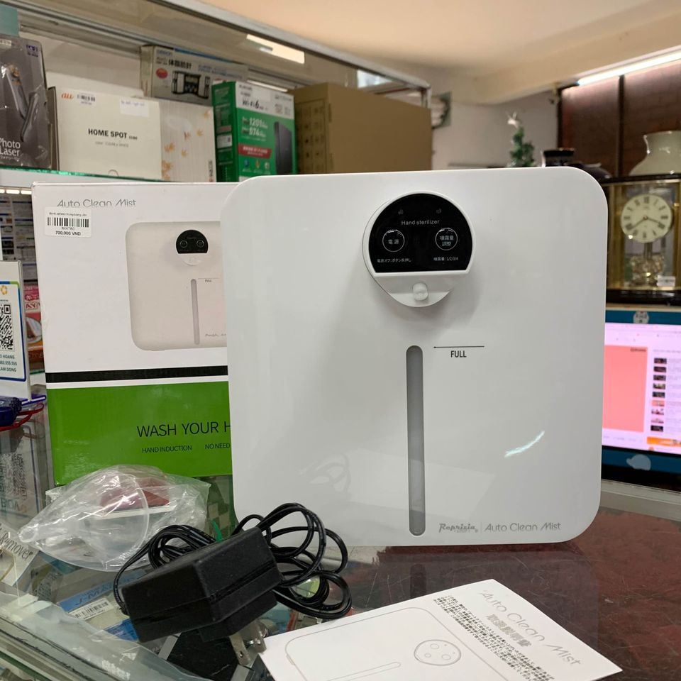 Bình xịt khử trùng bằng cồn