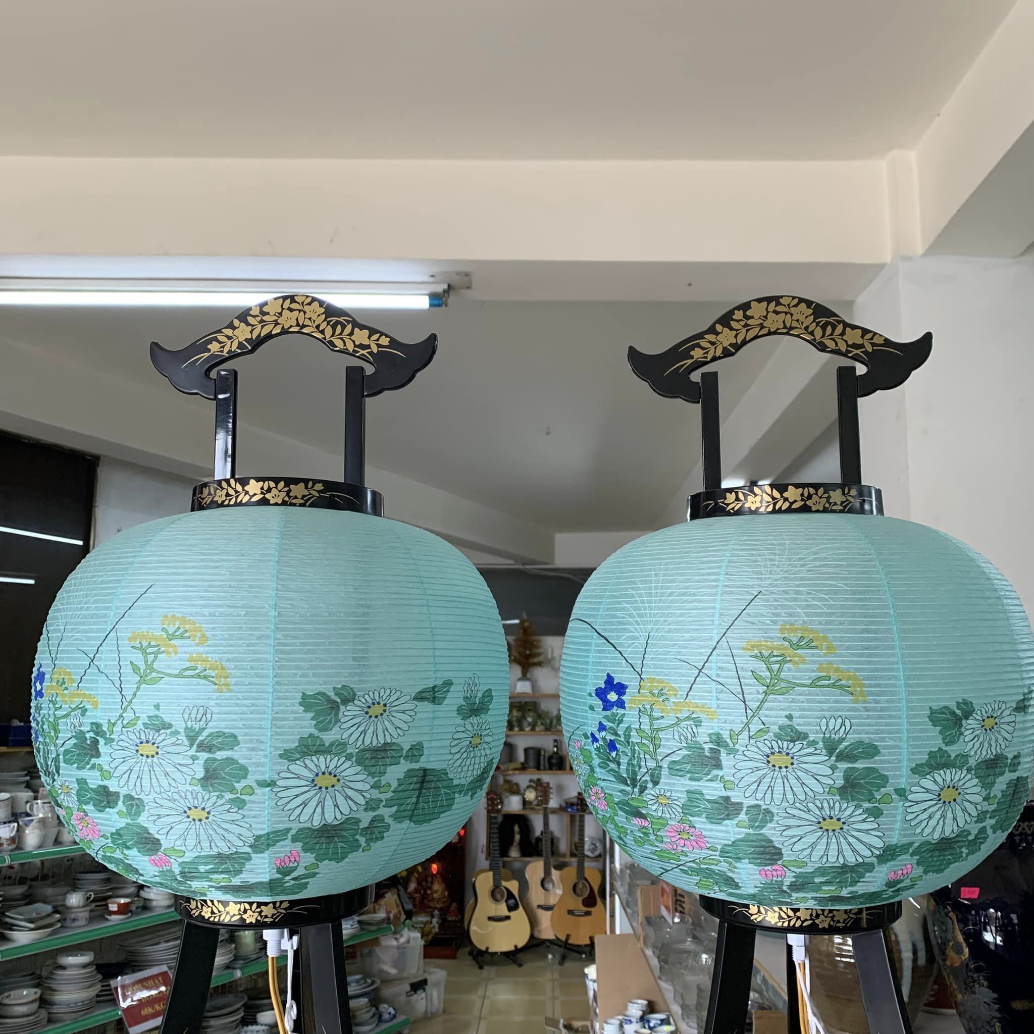 Đèn Lồng Xanh lam