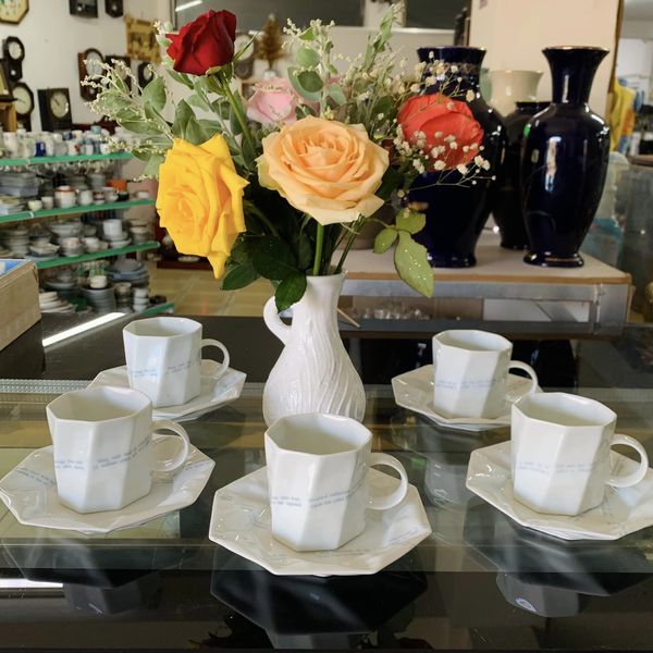 SET TÁCH TRÀ SỨ NHẬT ÂU SANG TRỌNG