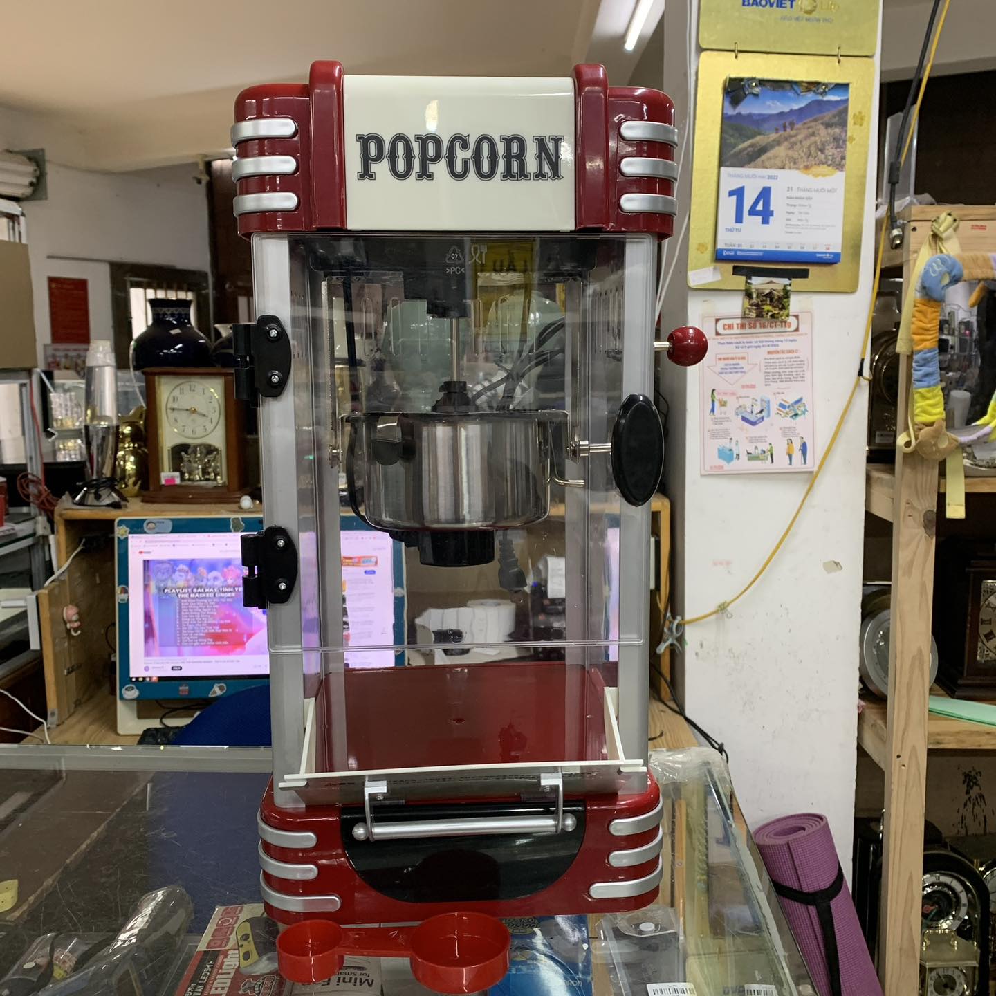 Máy làm bắp rang bơ