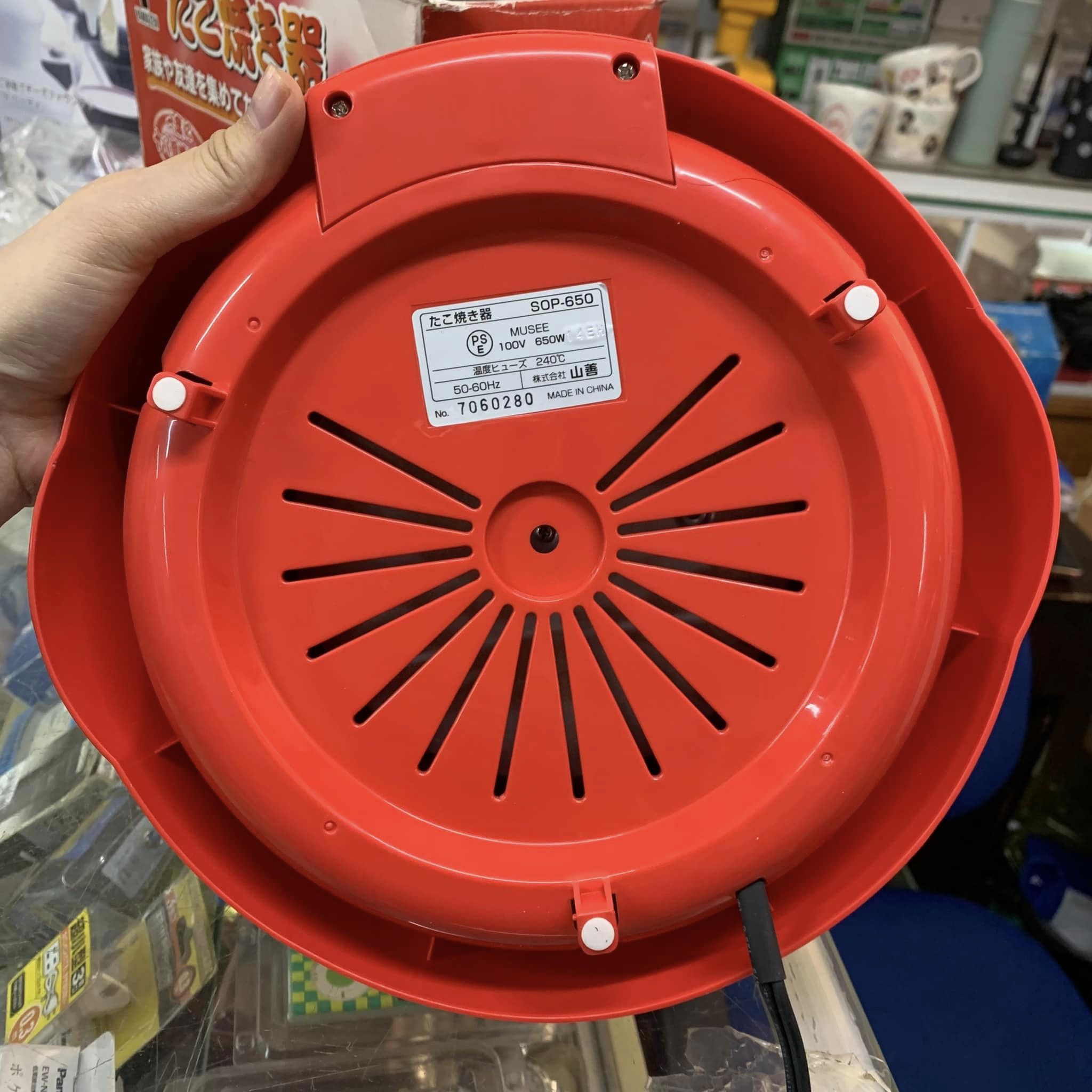 Máy làm bánh Takoyaki SOP-650