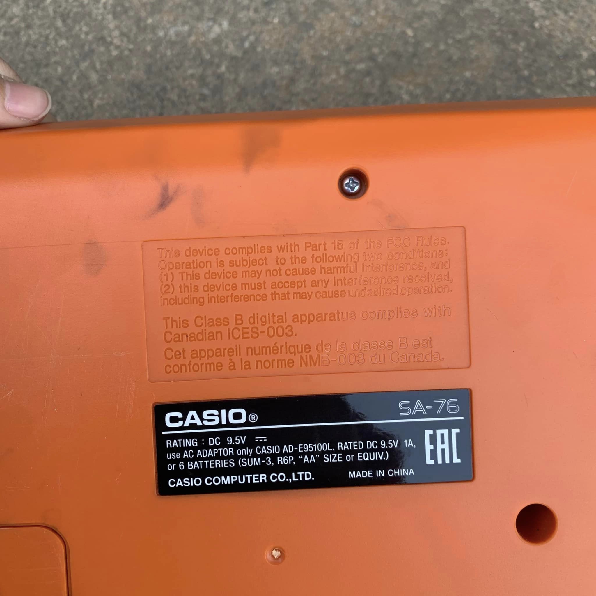 ĐÀN ORGAN CASIO SA-76