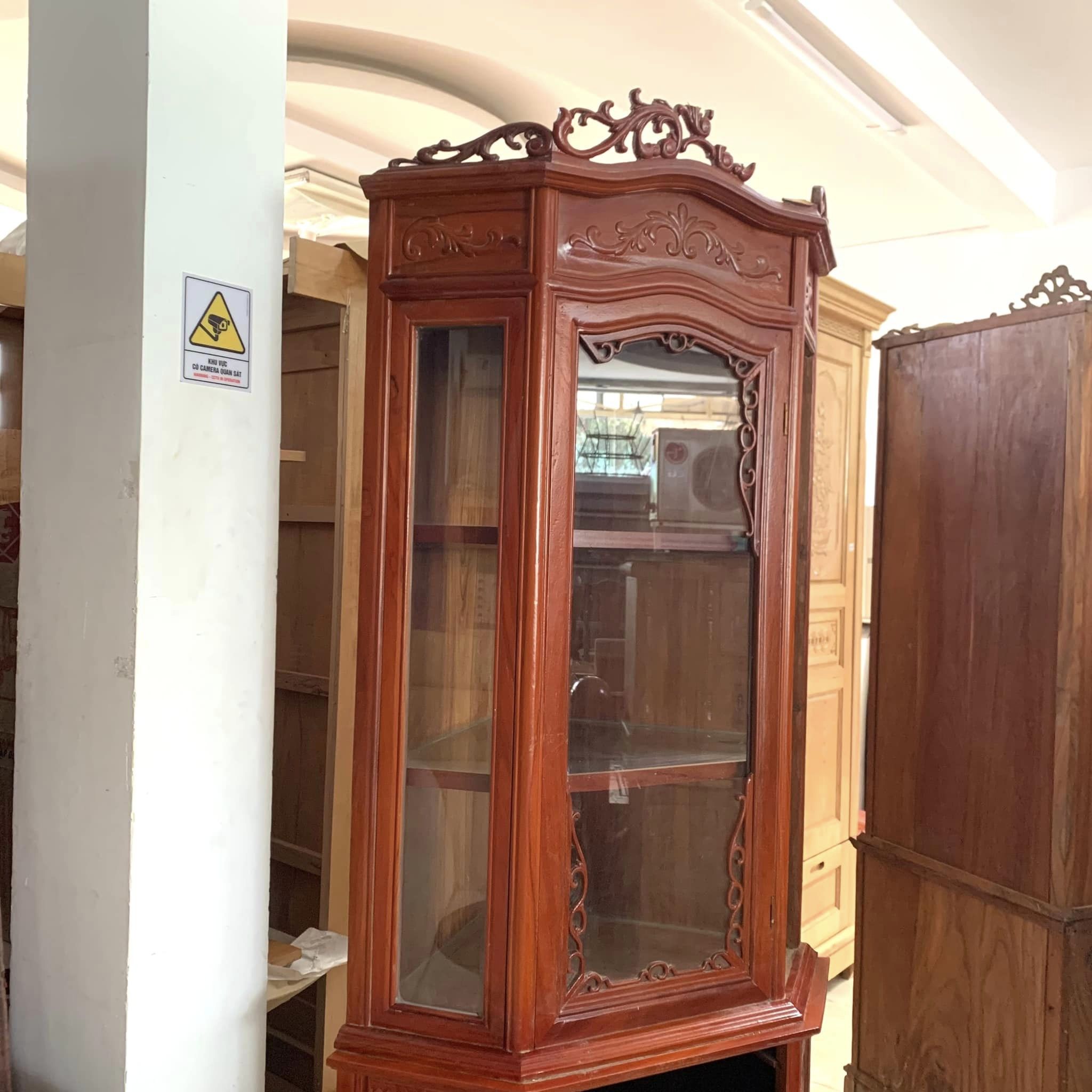 Tủ đựng rượu gỗ gõ đỏ