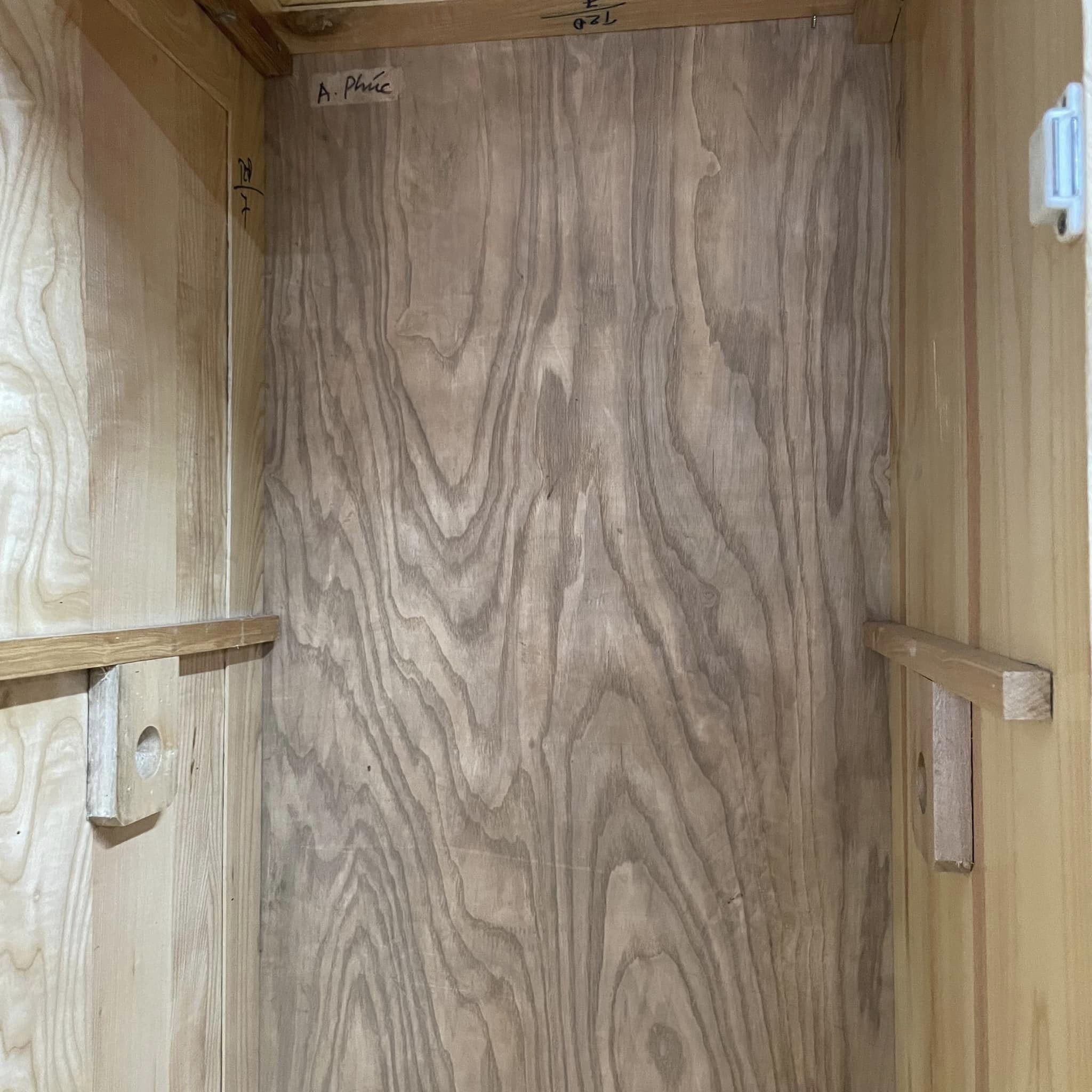 Tủ quần áo gỗ sồi 2 cánh