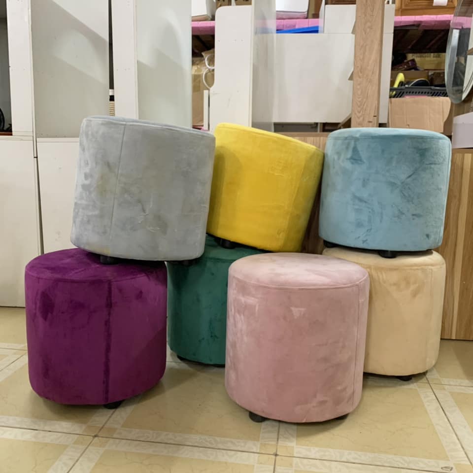 Ghế đôn bằng nỉ