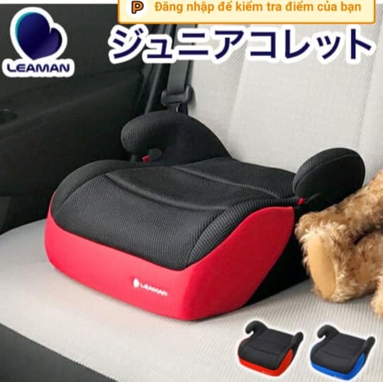 GHẾ ĐỆM NGỒI Ô TÔ CHO BÉ