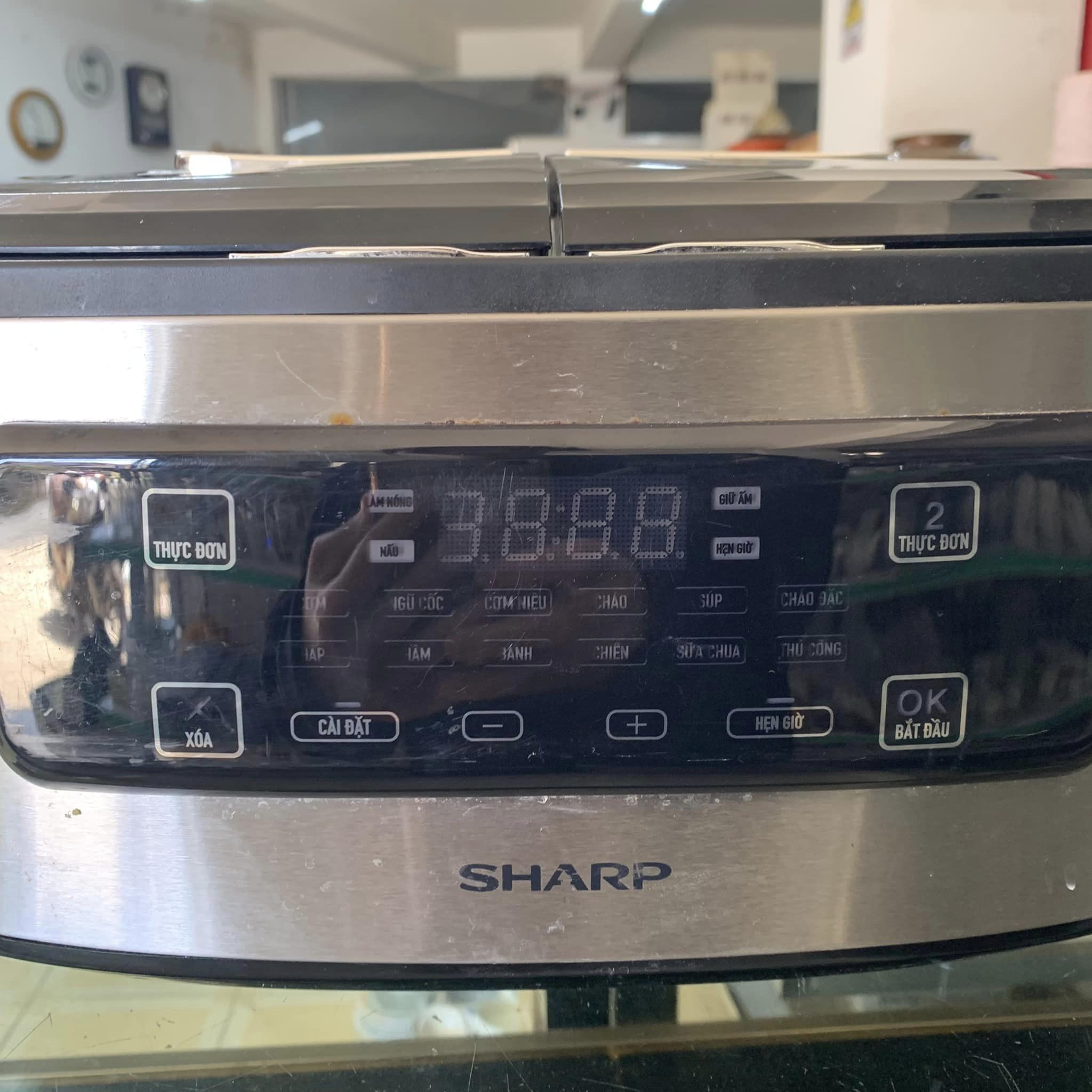 Nồi cơm điện 2 ngăn Sharp