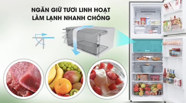 Tủ lạnh Sharp 287L