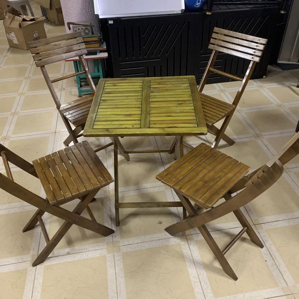Bộ bàn ghế xếp