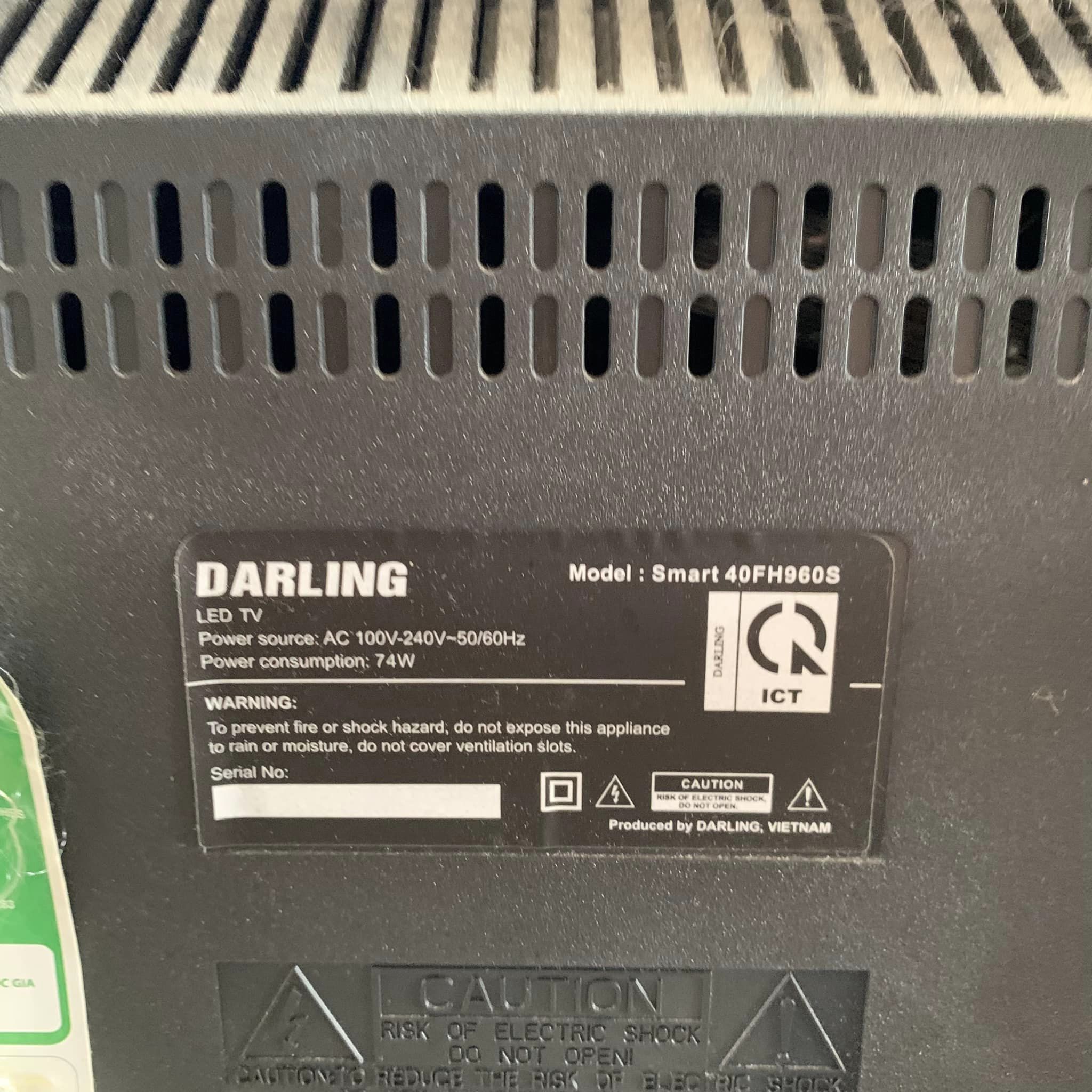 Ti vi Darling 40inch