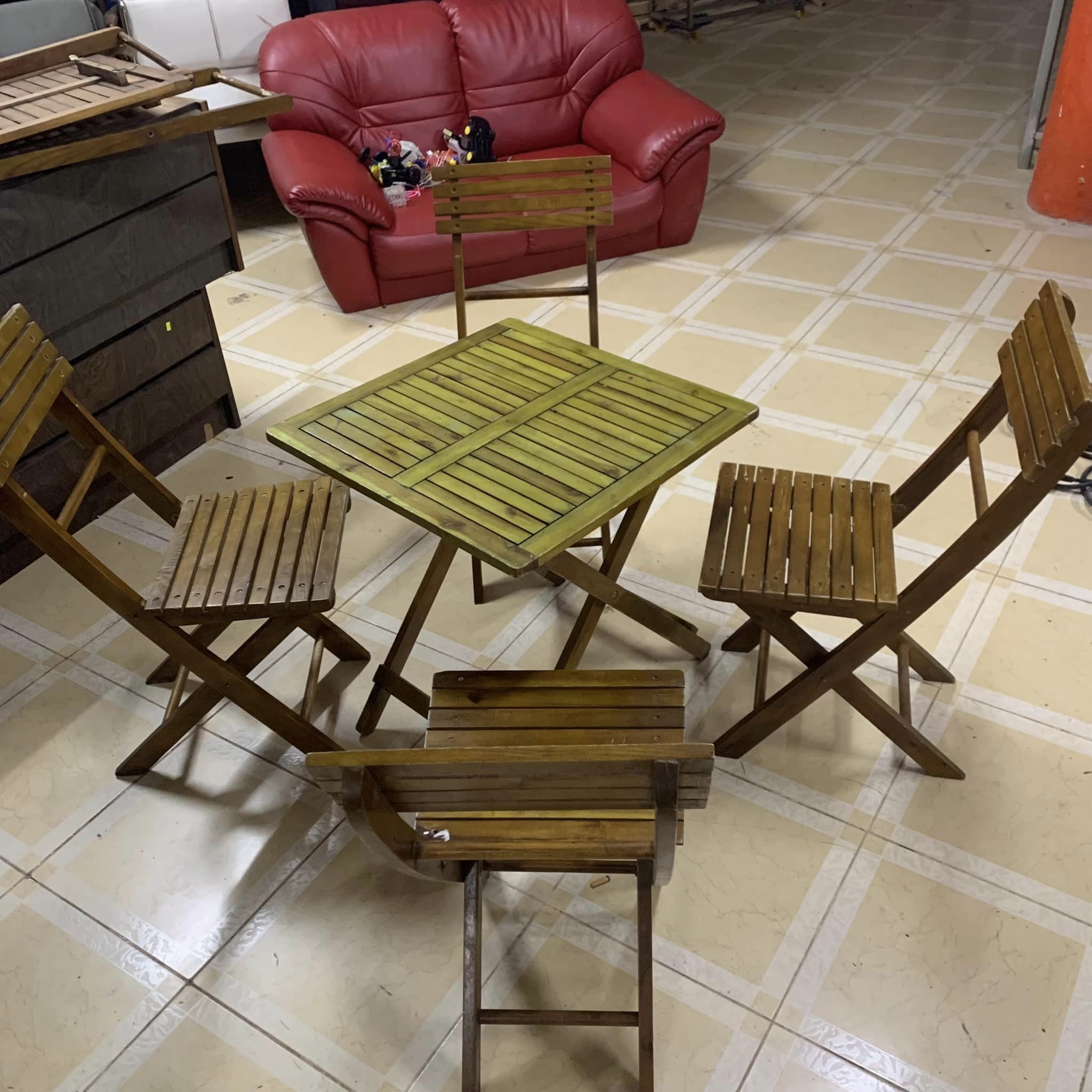 Bộ bàn ghế xếp