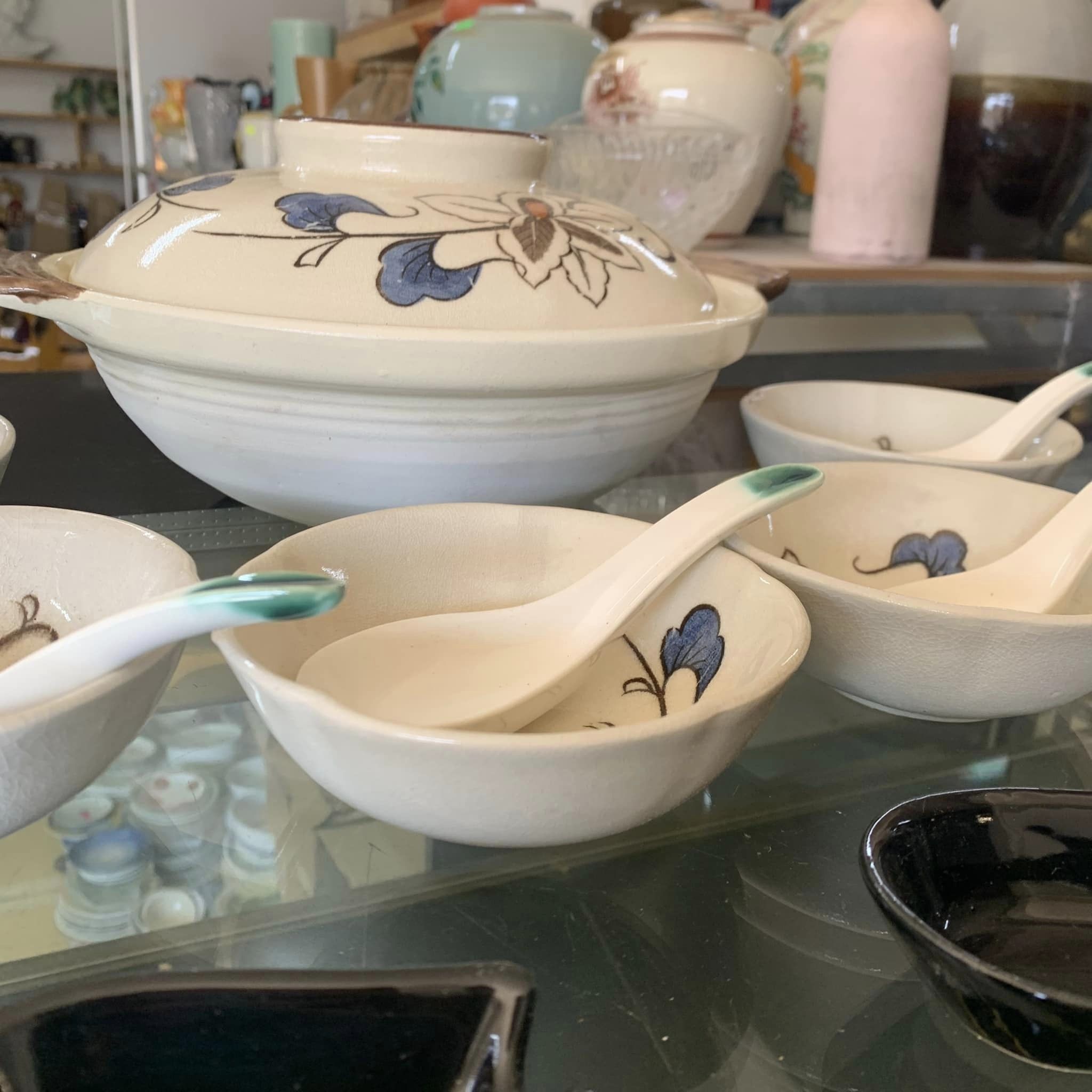 Set gốm thố tô