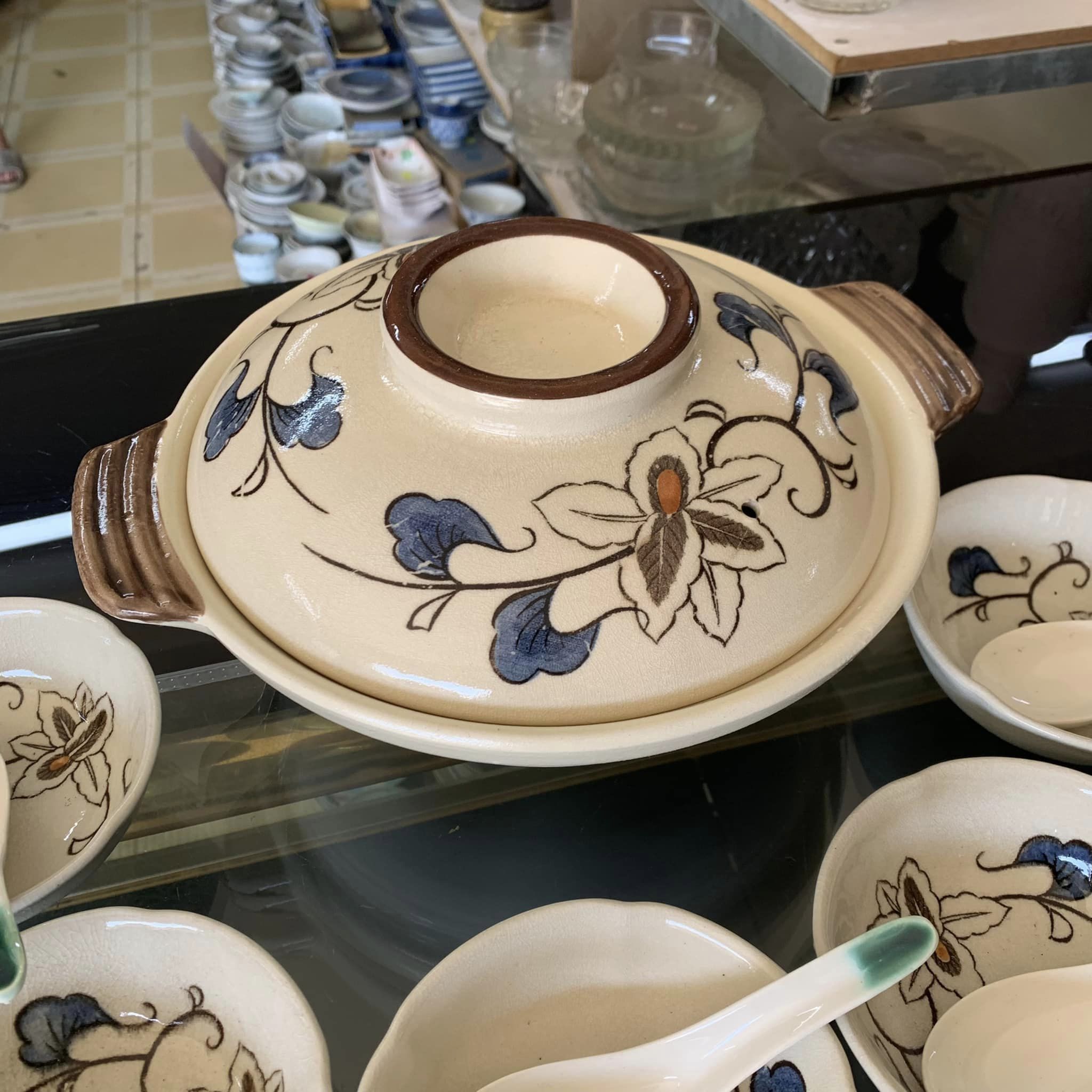 Set gốm thố tô