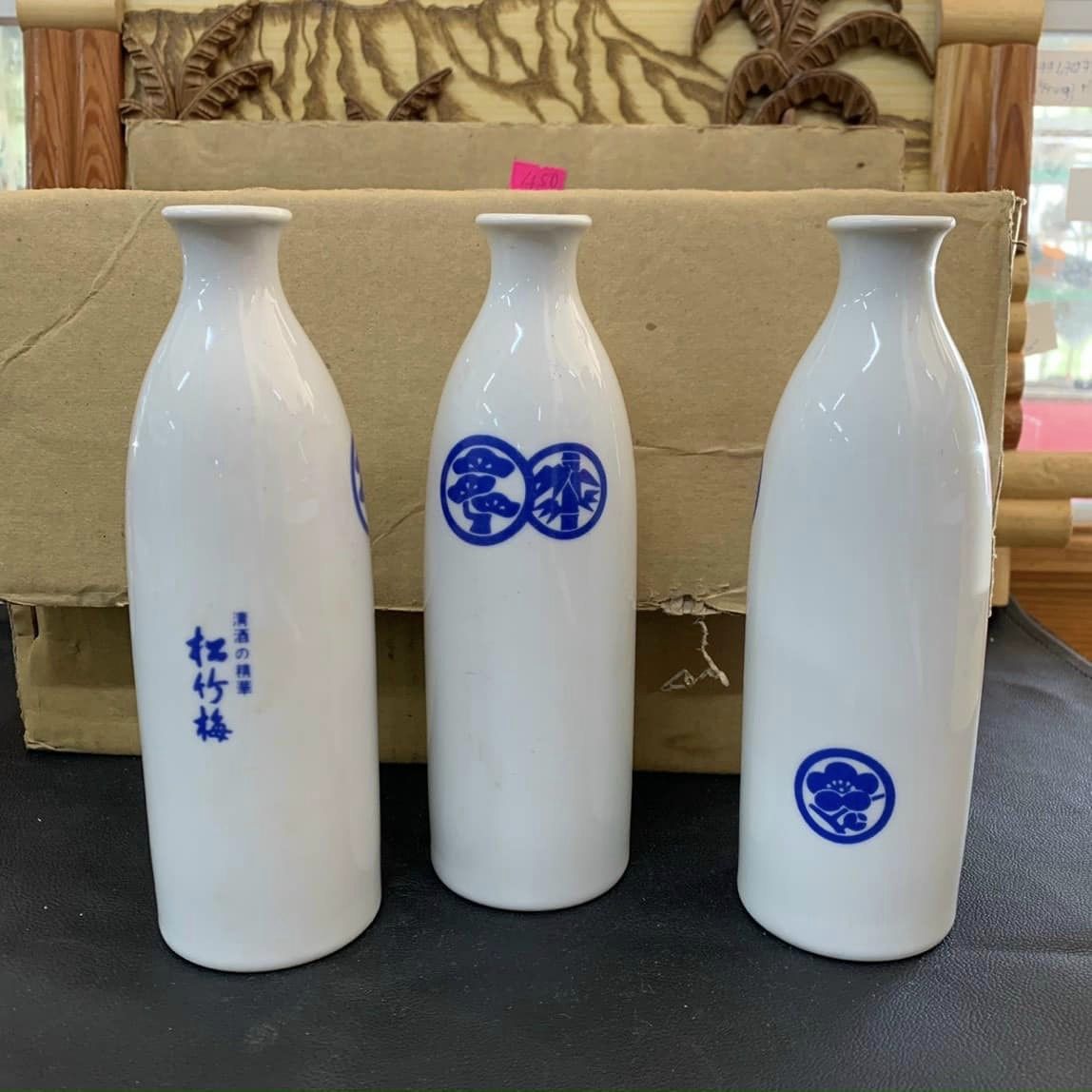 Set 10 bình rượu Sake