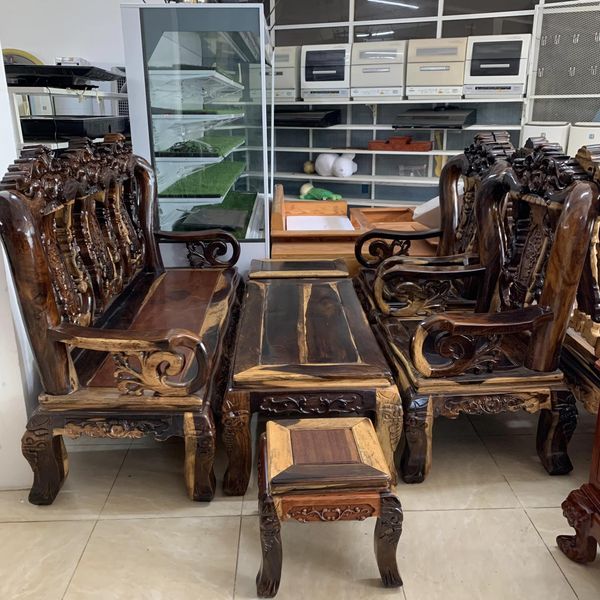 Bộ bàn ghế gỗ muồng đen