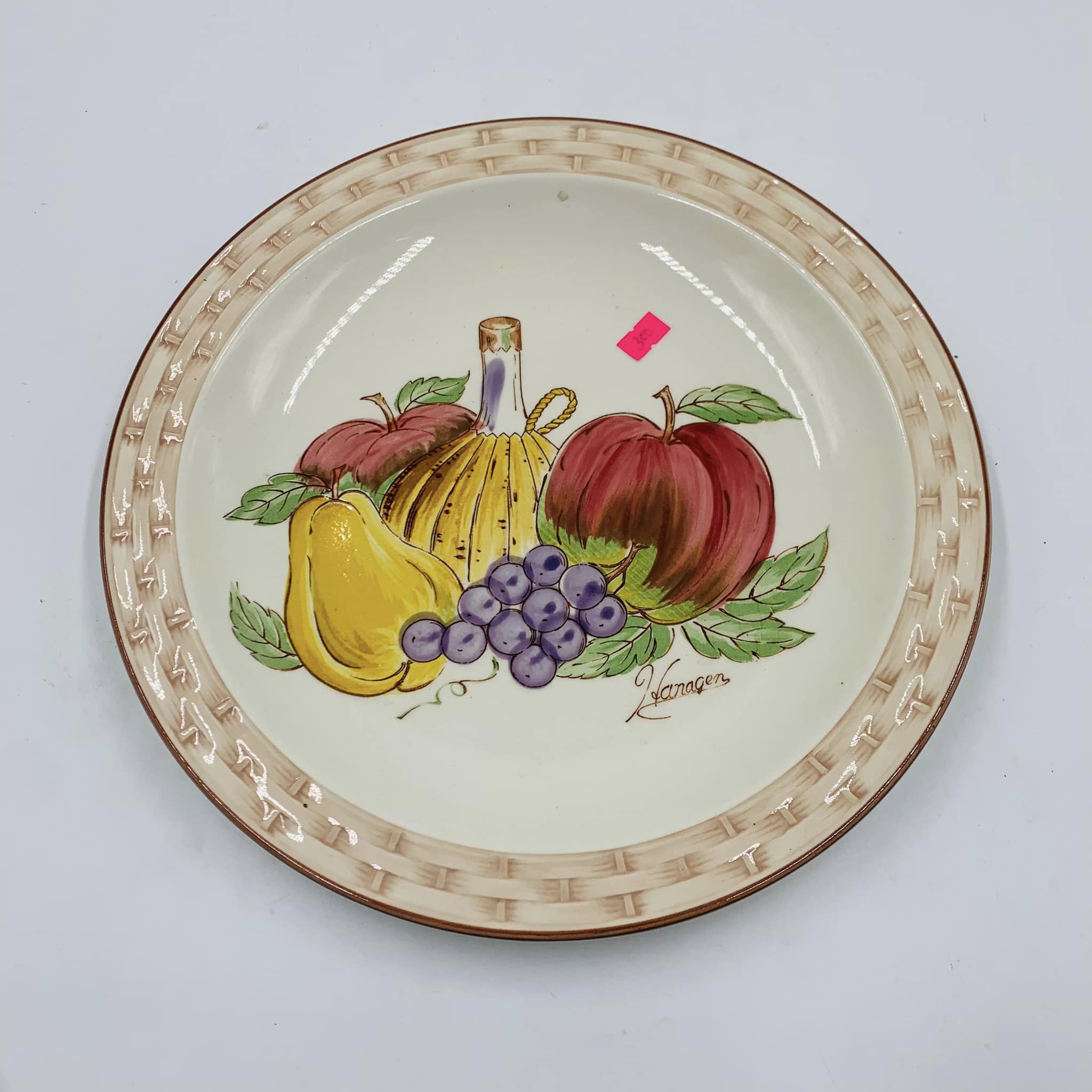 Đĩa gốm Hanagen size 32