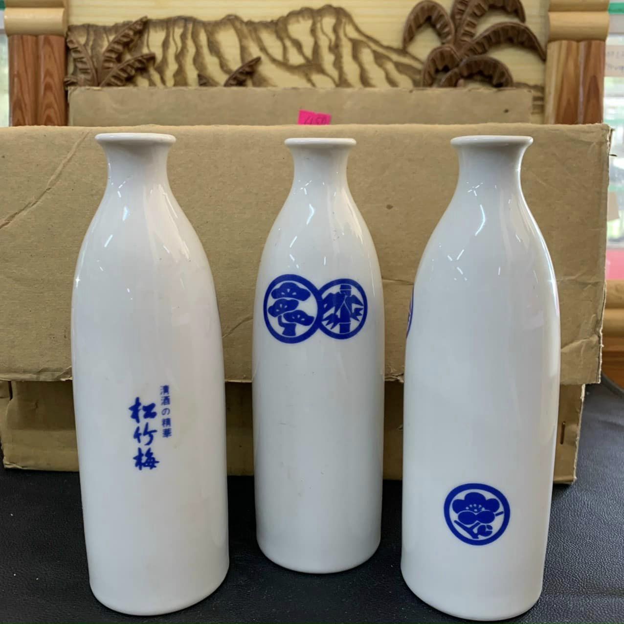 Set 10 bình rượu Sake