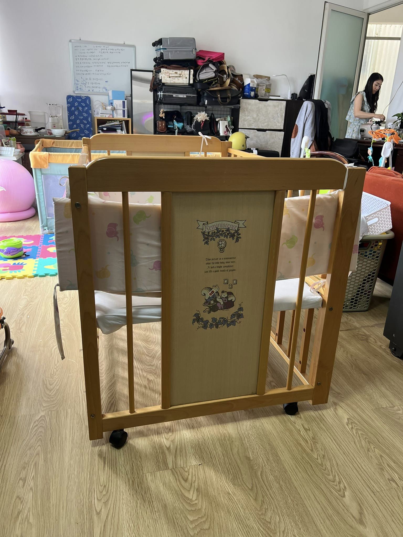 giường cũi cho bé