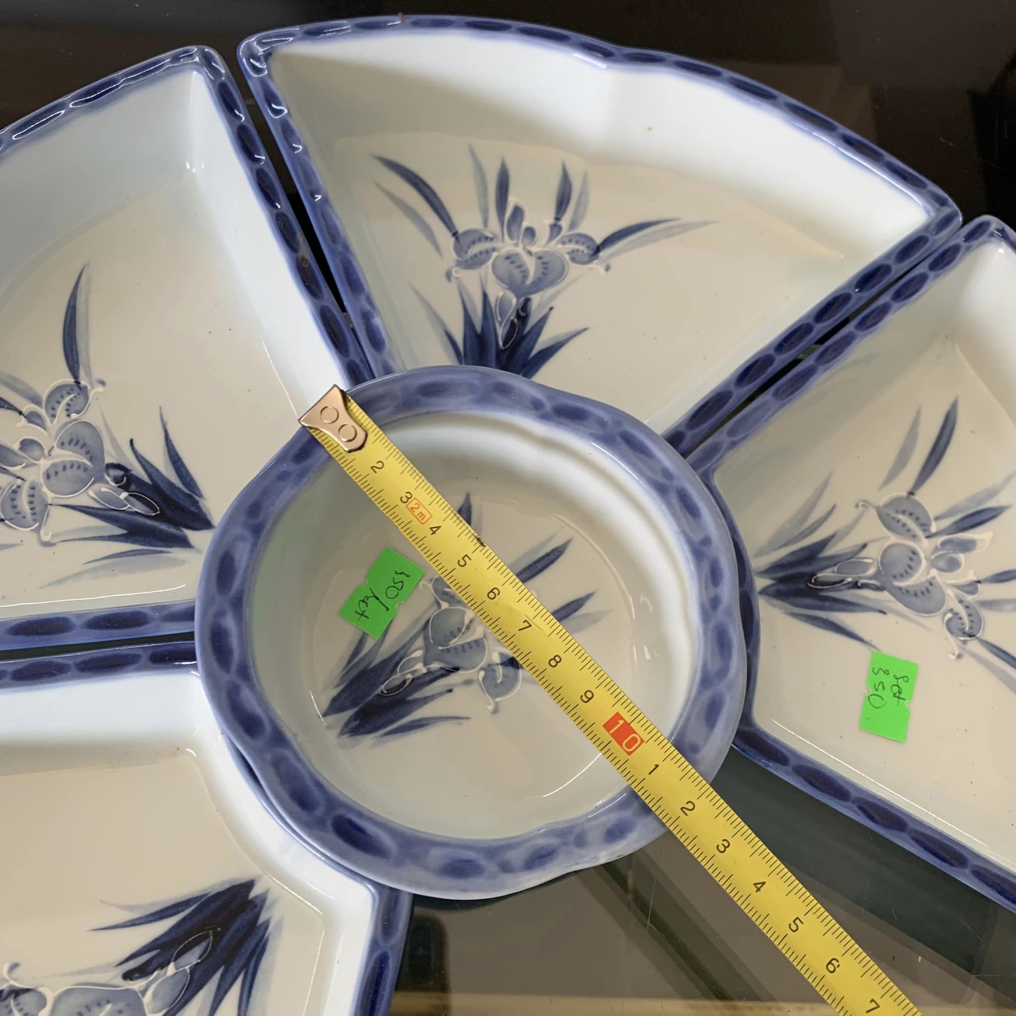 BỘ BÁT ĐĨA HOA MẶT TRỜI