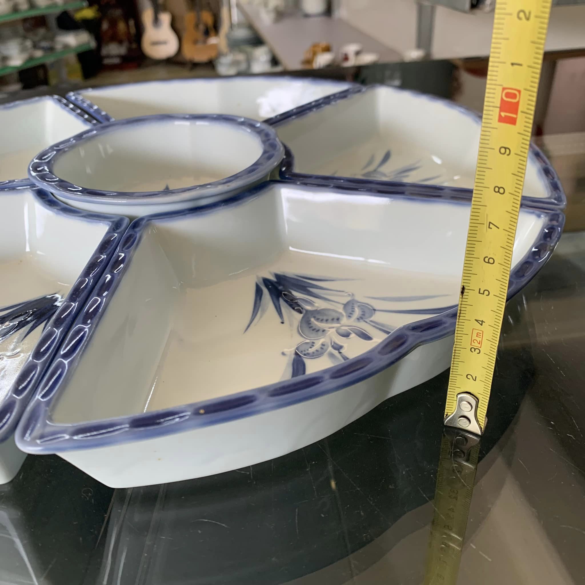 BỘ BÁT ĐĨA HOA MẶT TRỜI