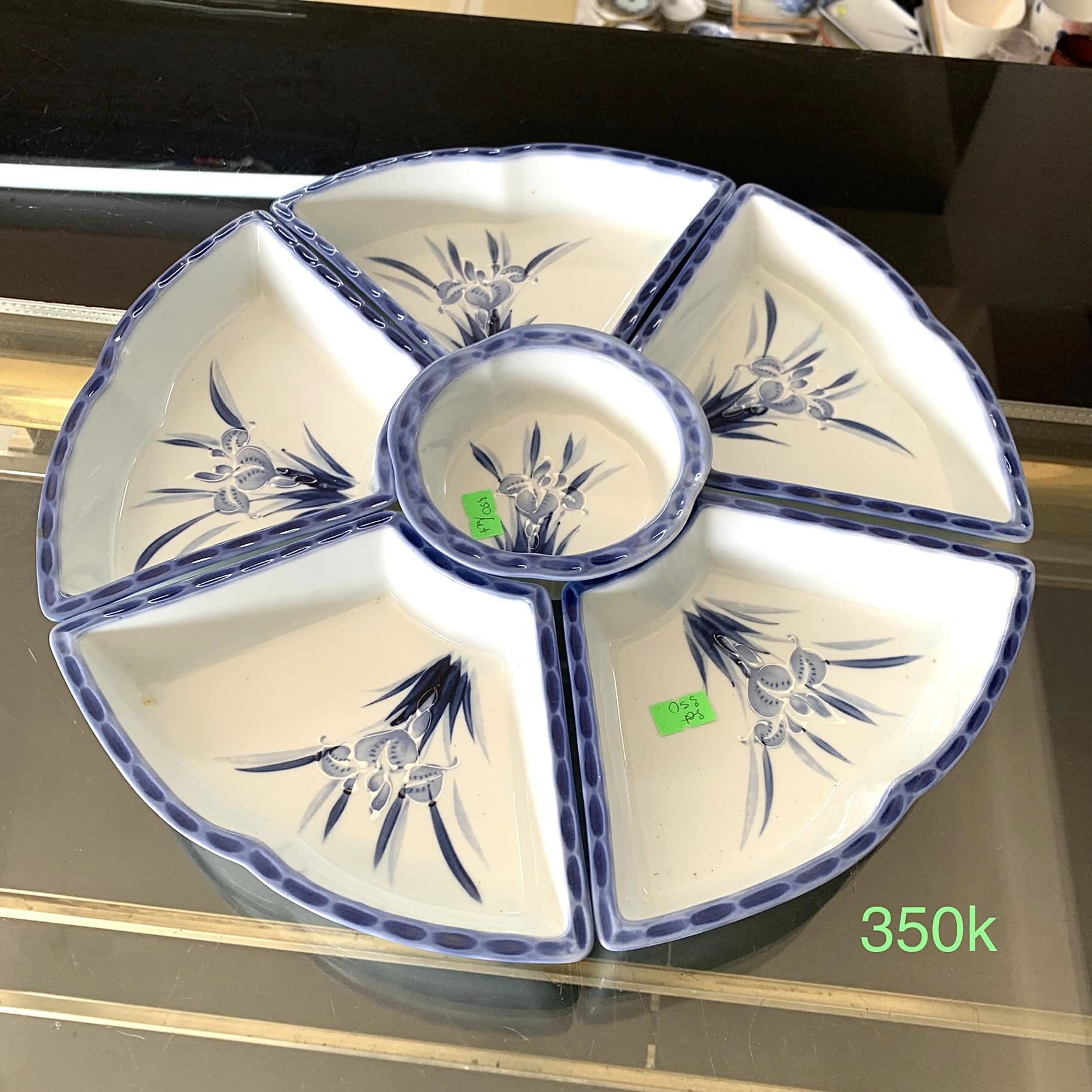 BỘ BÁT ĐĨA HOA MẶT TRỜI