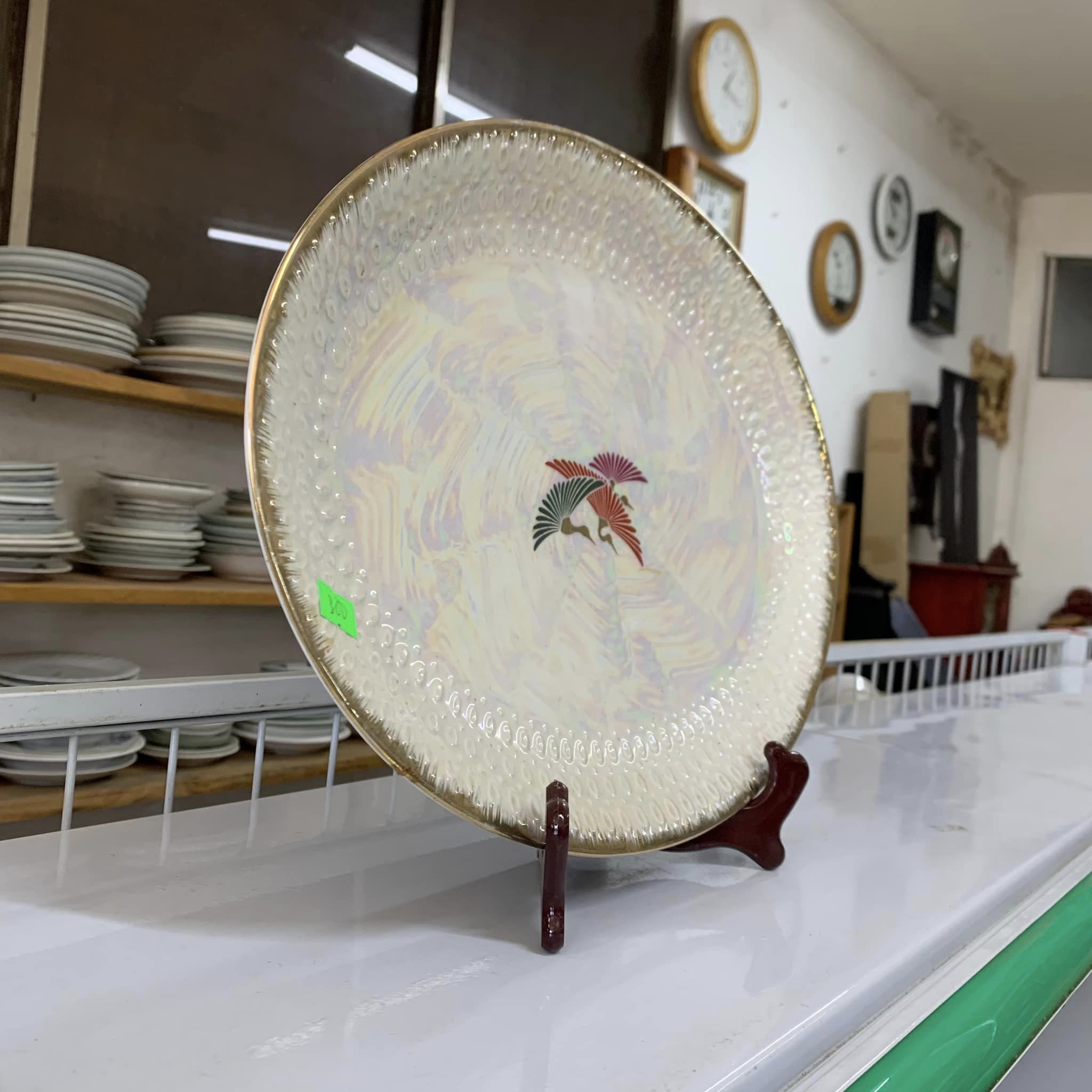ĐĨA GỐM XÀ CỪ SIÊU SANG