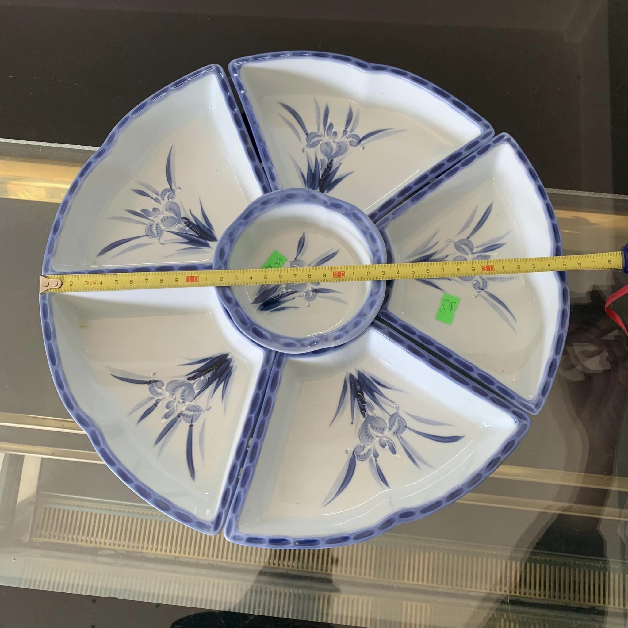 BỘ BÁT ĐĨA HOA MẶT TRỜI