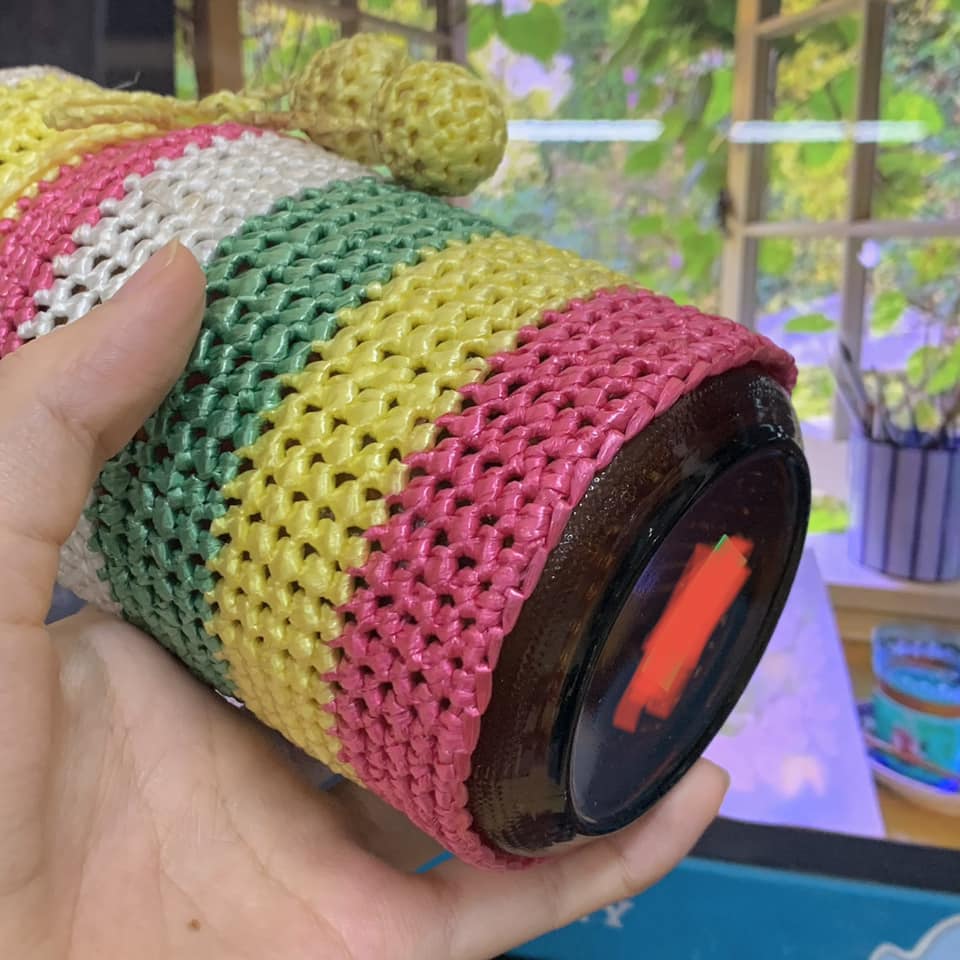 Bình thuỷ tinh Handmade xinh xắn