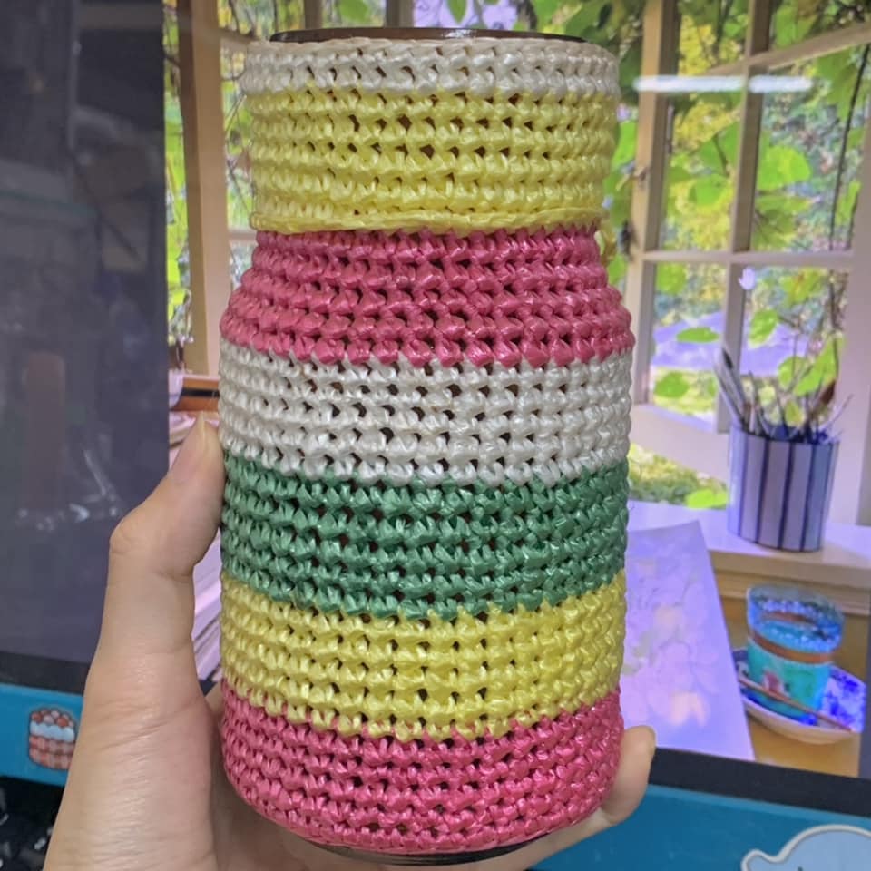 Bình thuỷ tinh Handmade xinh xắn