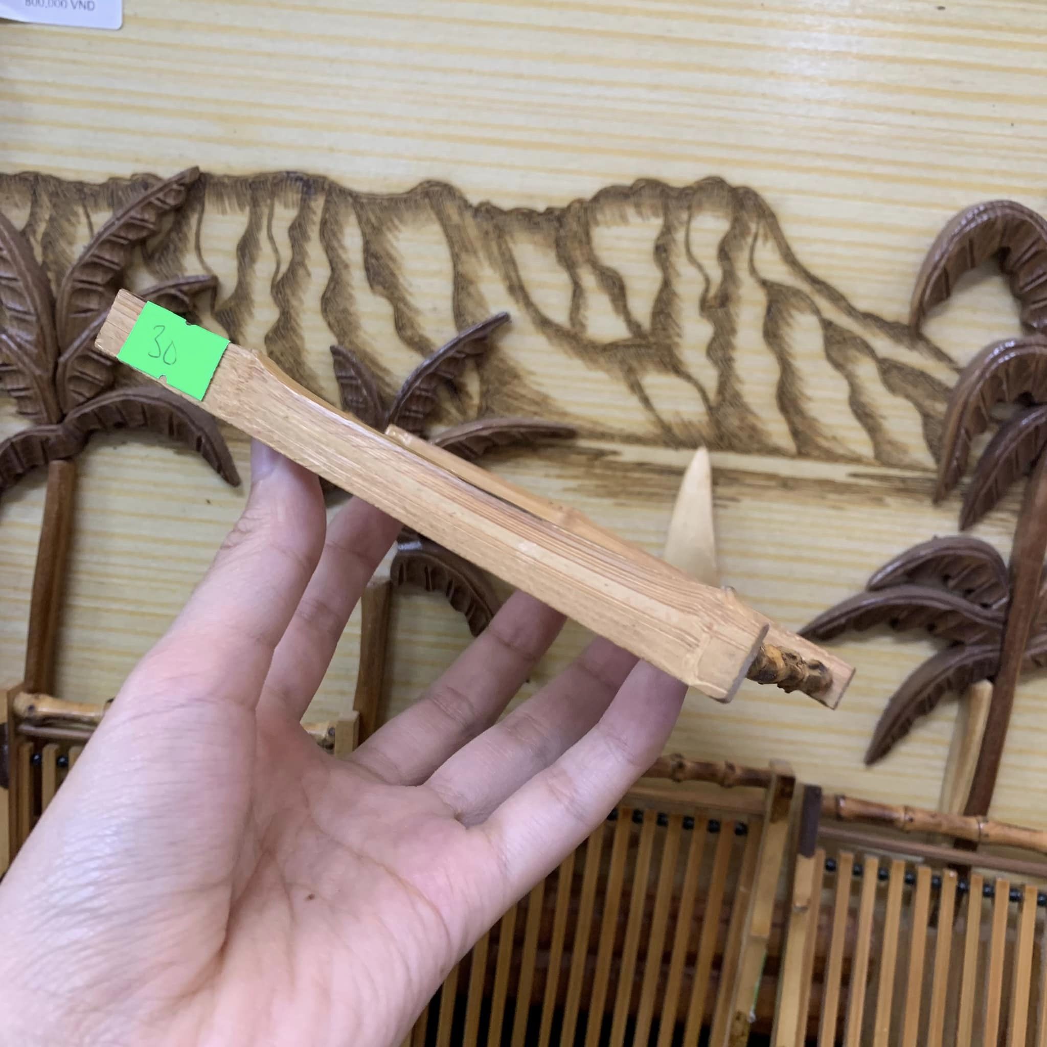 Set đĩa lót ly đan tre xinh xắn