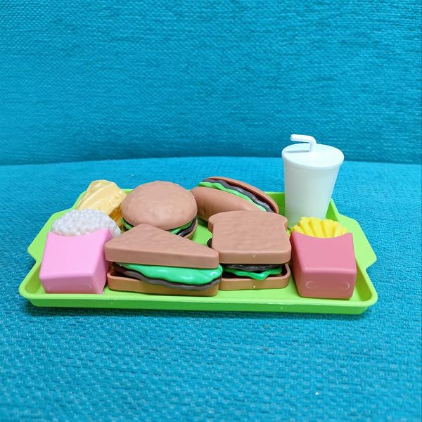 Set Đồ Ăn Nhanh Bằng Nhựa