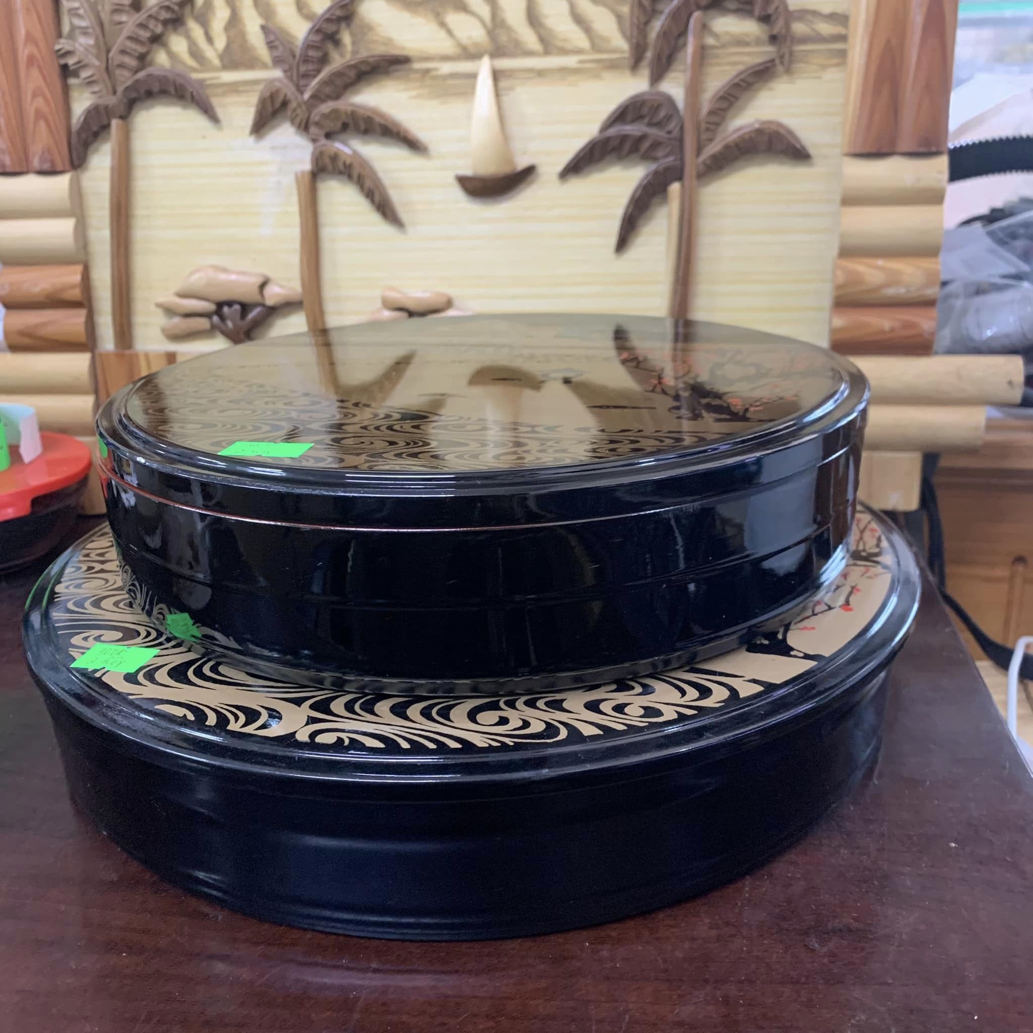 SET 2 HỘP NHỰA ĐỰNG BÁNH TRÁI NHẬT BẢN