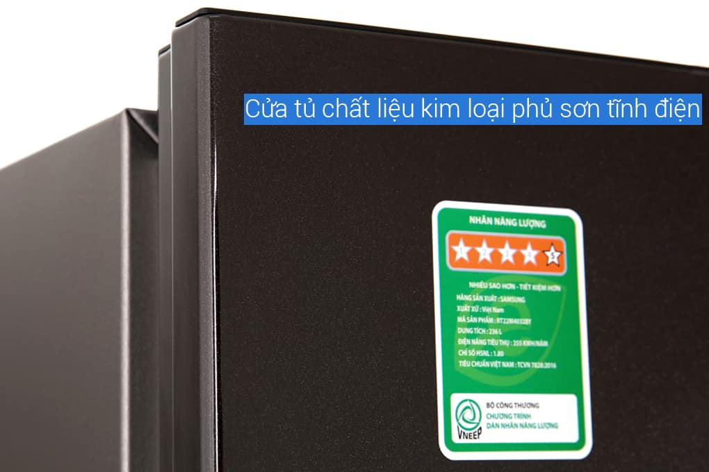 Tủ lạnh Samsung 236L RT22M4032BY/SV
