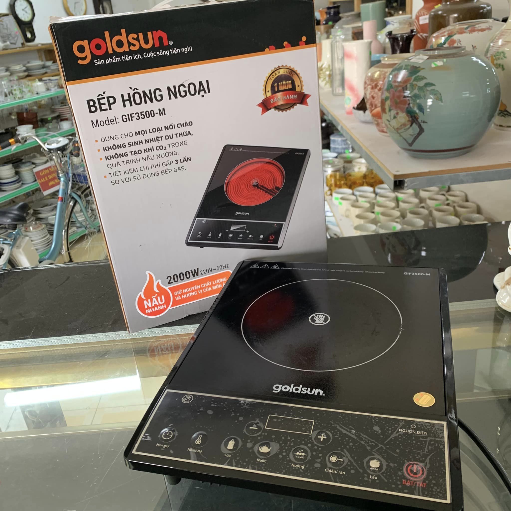 Bếp hồng ngoại Goldsun