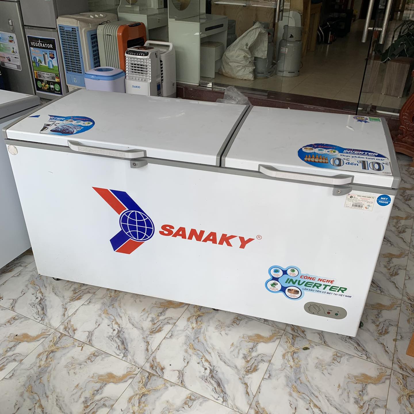 Tủ đông mát Sanaky 485L
