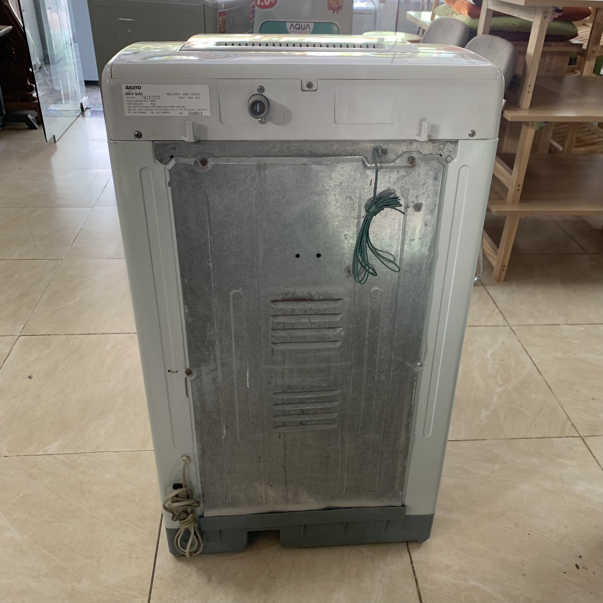 Máy giặt sanyo 7kg  asw-s70x2t