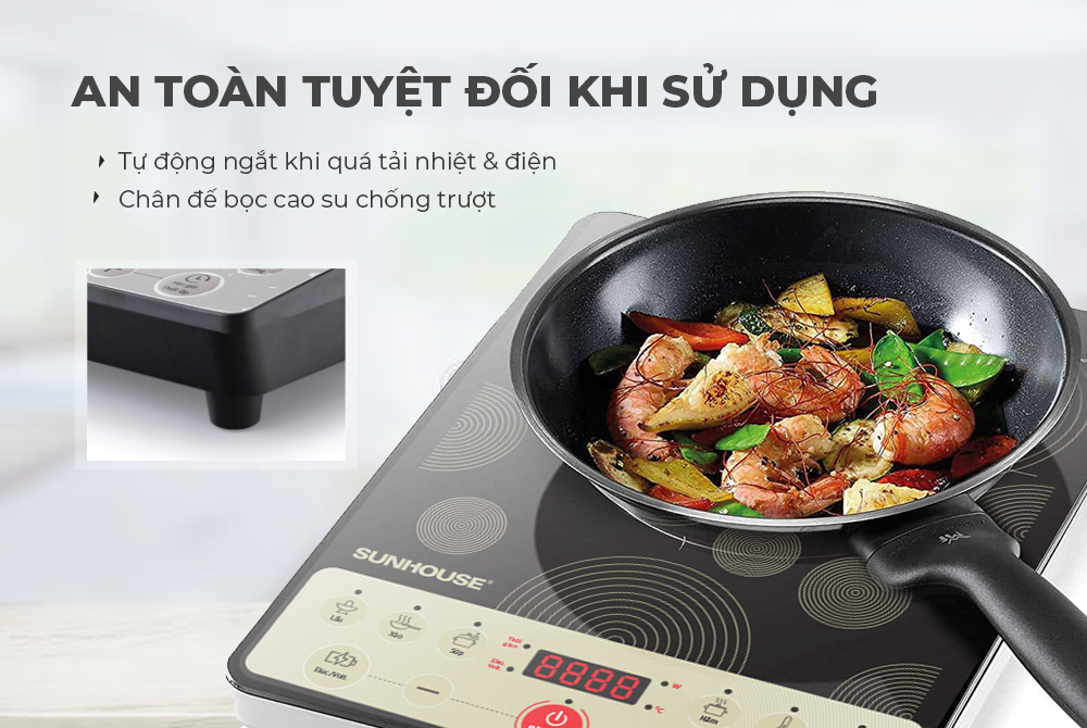 Bếp từ Sunhouse SHD6162