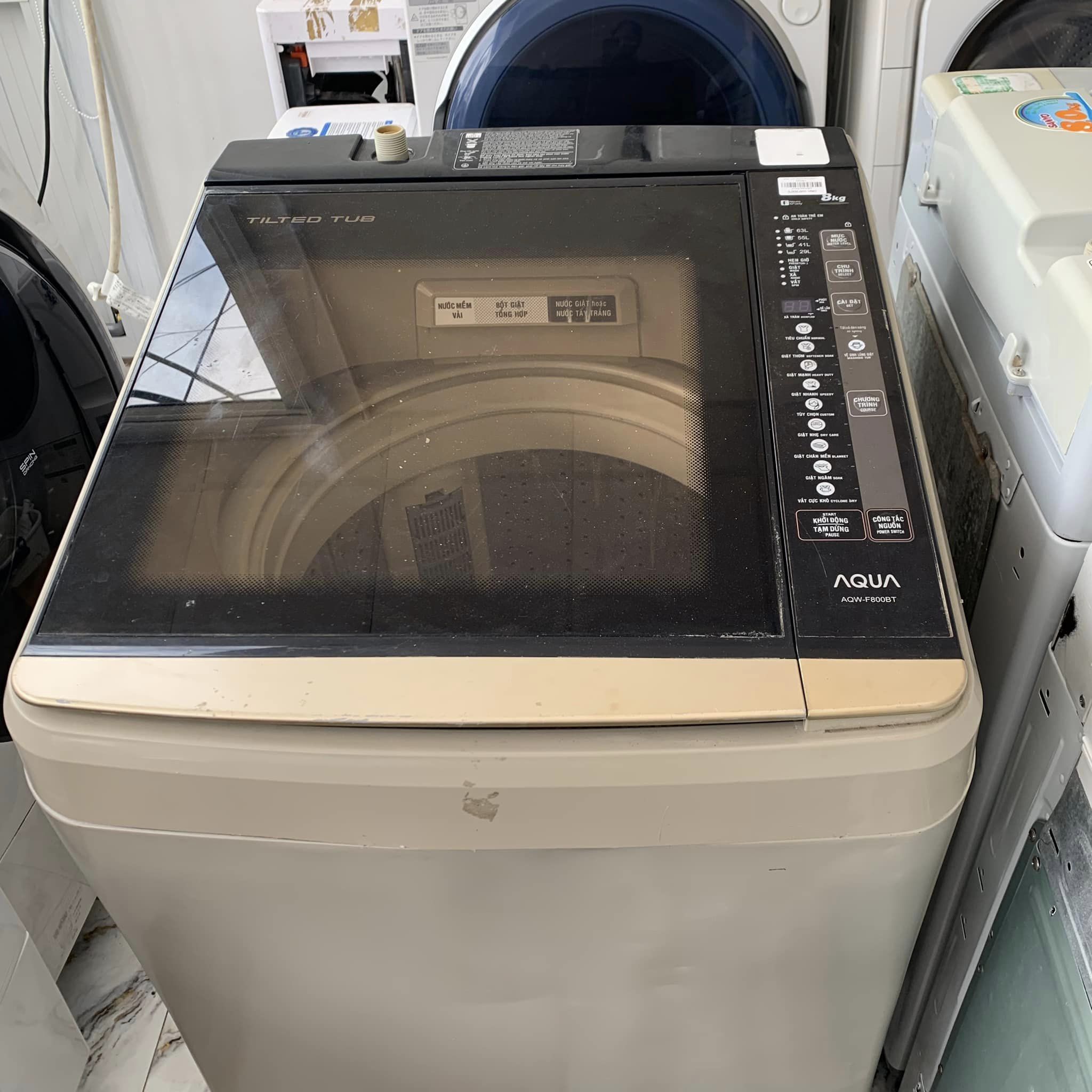 Máy giặt Aqua 8kg AQW-F800BT